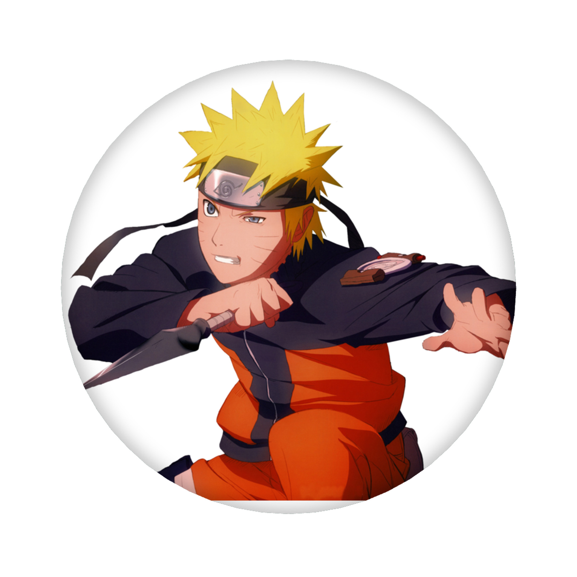 （画像用） NARUTO -ナルト- うずまき ナルト Uzumaki Naruto 6cm 缶バッジ 複数セット