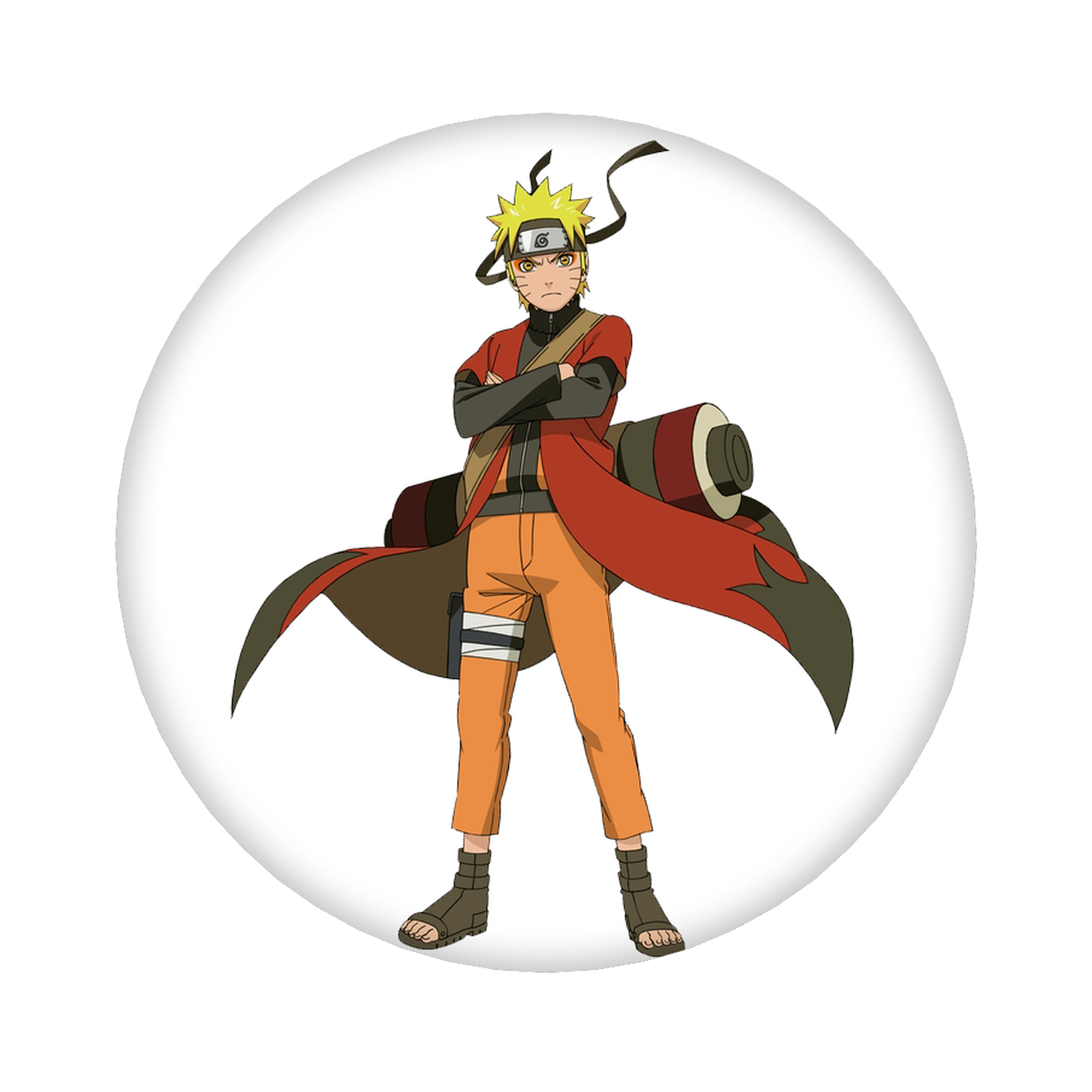 （画像用） NARUTO -ナルト- うずまき ナルト Uzumaki Naruto 6cm 缶バッジ 複数セット