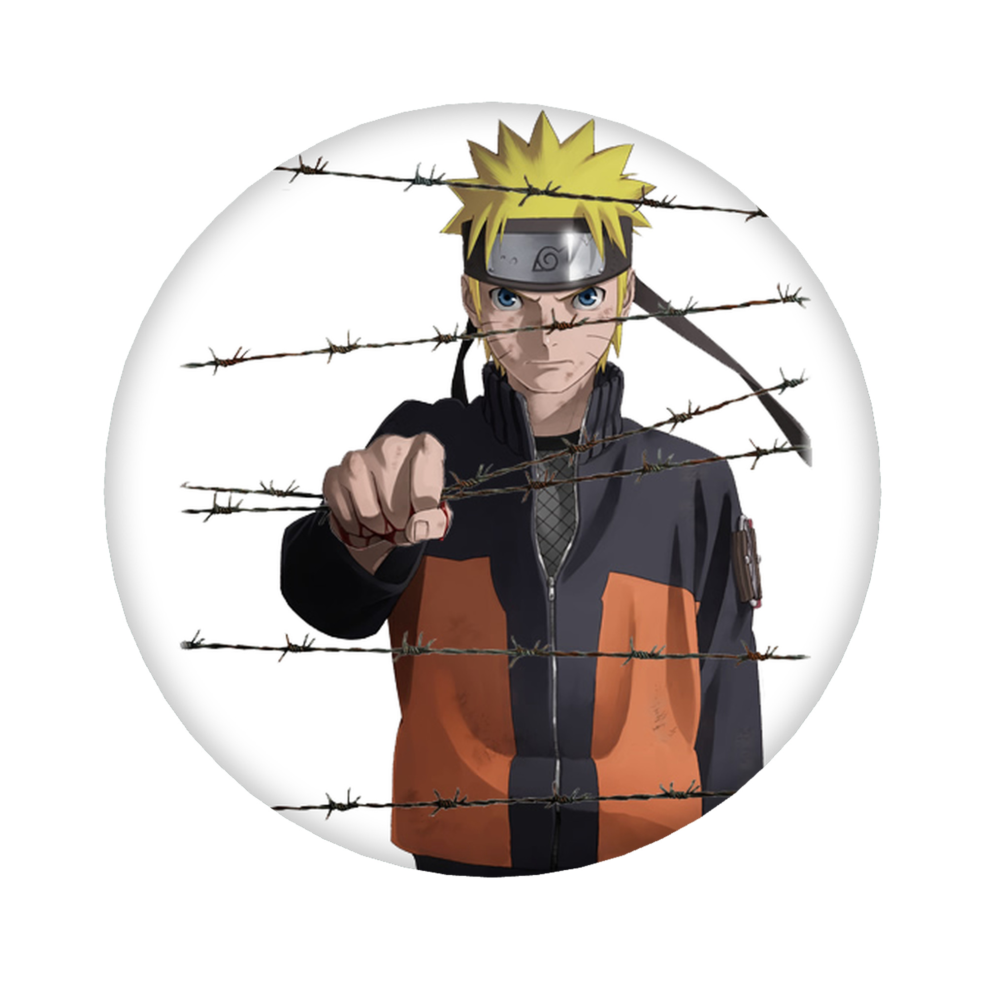 （画像用） NARUTO -ナルト- うずまき ナルト Uzumaki Naruto 6cm 缶バッジ 複数セット