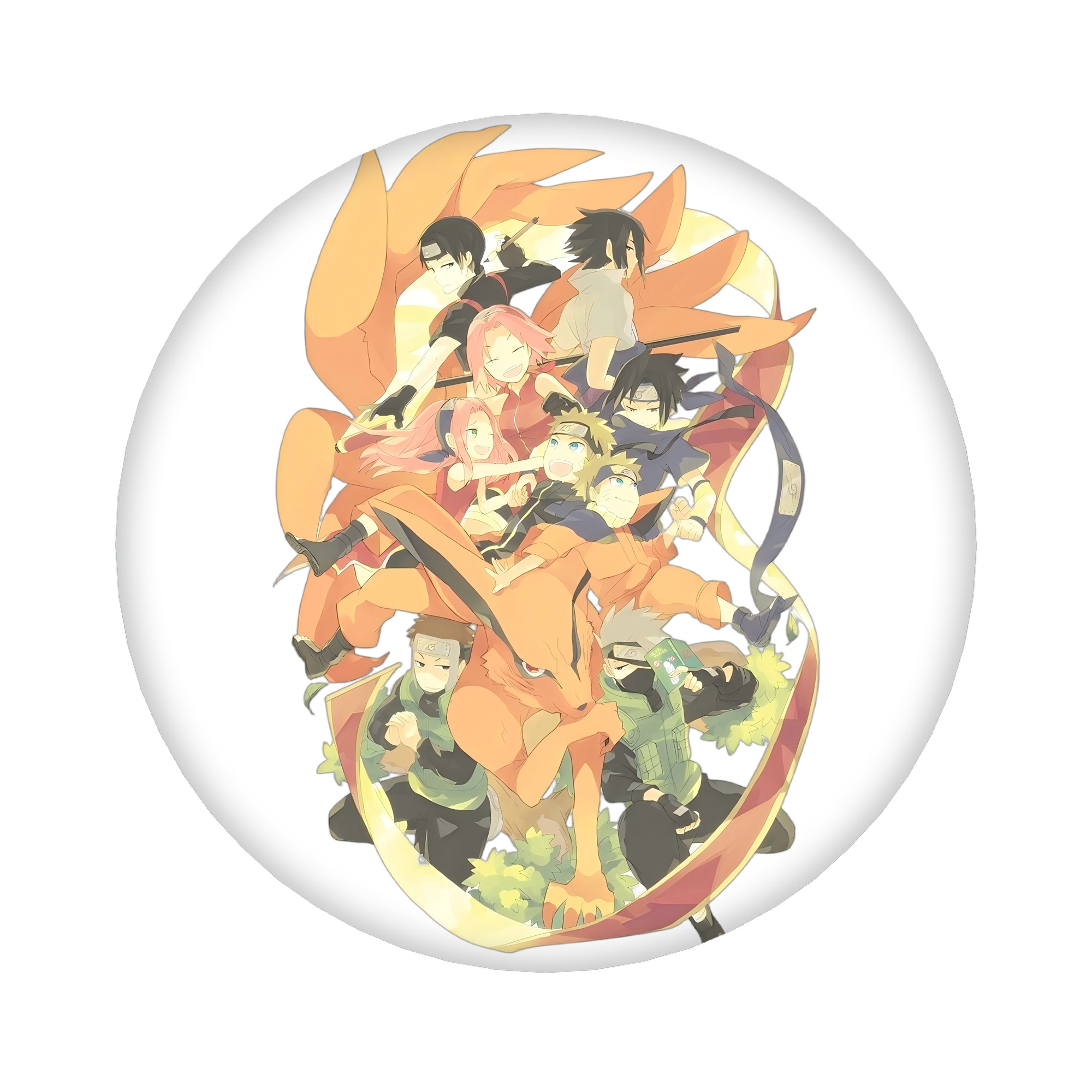 （画像用） NARUTO -ナルト- うずまき ナルト Uzumaki Naruto 6cm 缶バッジ 複数セット