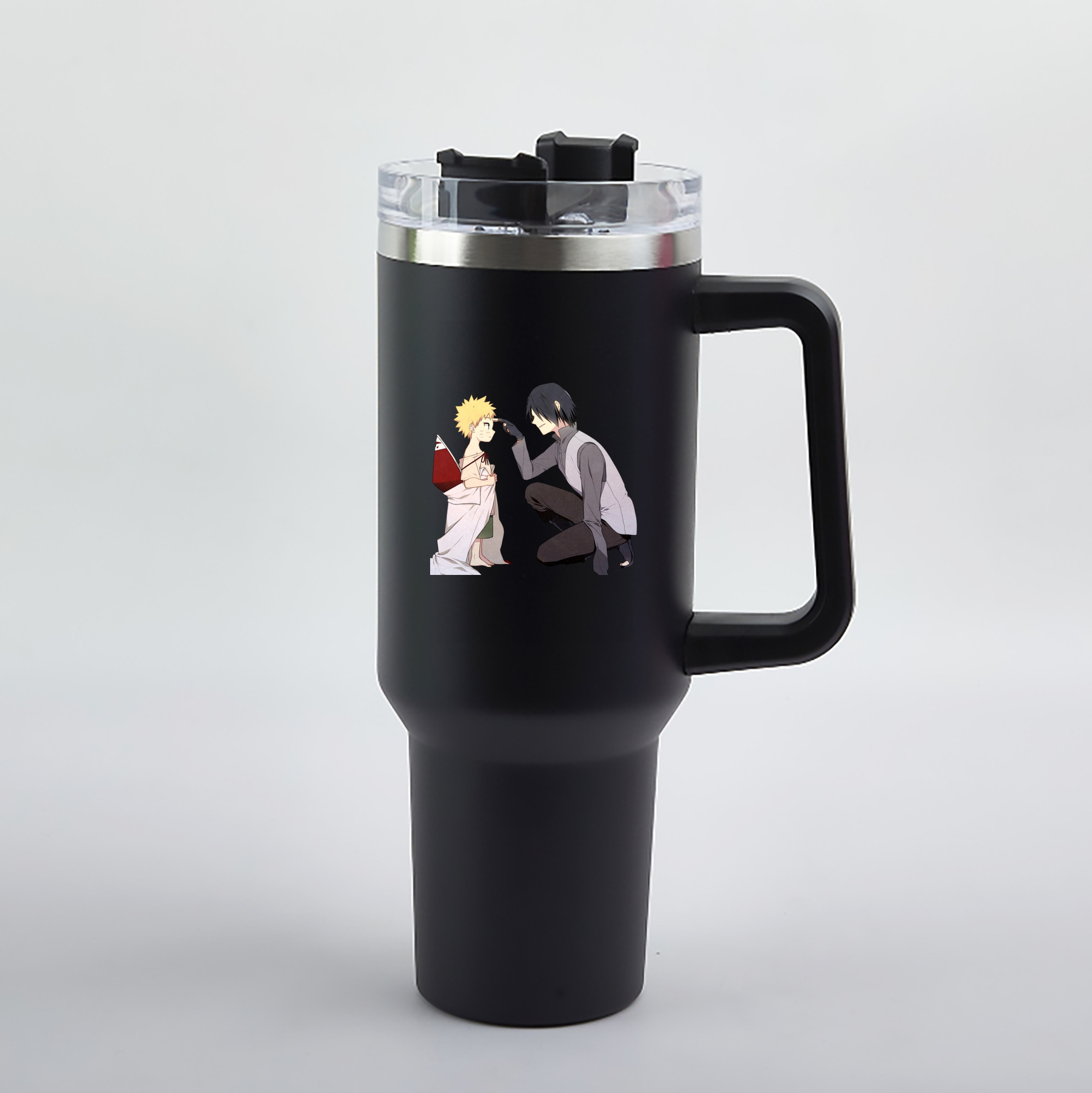 （画像用） NARUTO -ナルト- うちは サスケ Uchiha Sasuke 1200mL車用タンブラー（カラープリント）