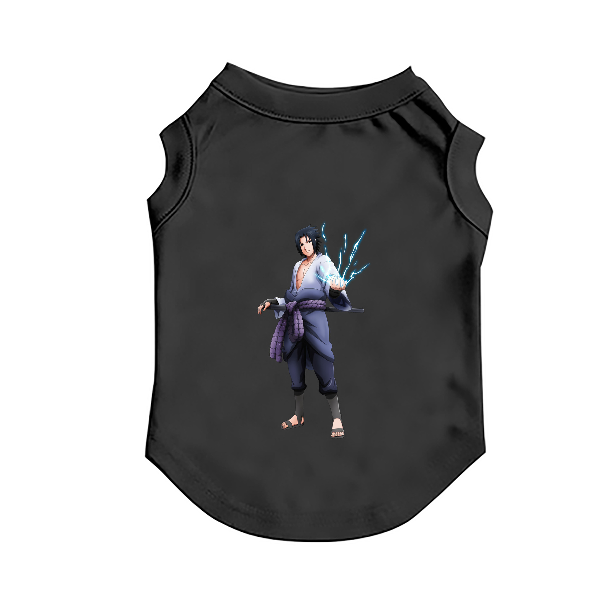 （画像用） NARUTO -ナルト- うちは サスケ Uchiha Sasuke ペット用ベスト