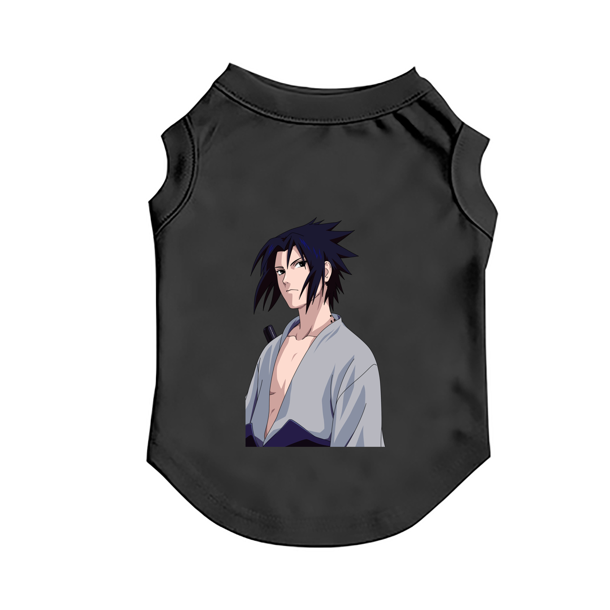 （画像用） NARUTO -ナルト- うちは サスケ Uchiha Sasuke ペット用ベスト