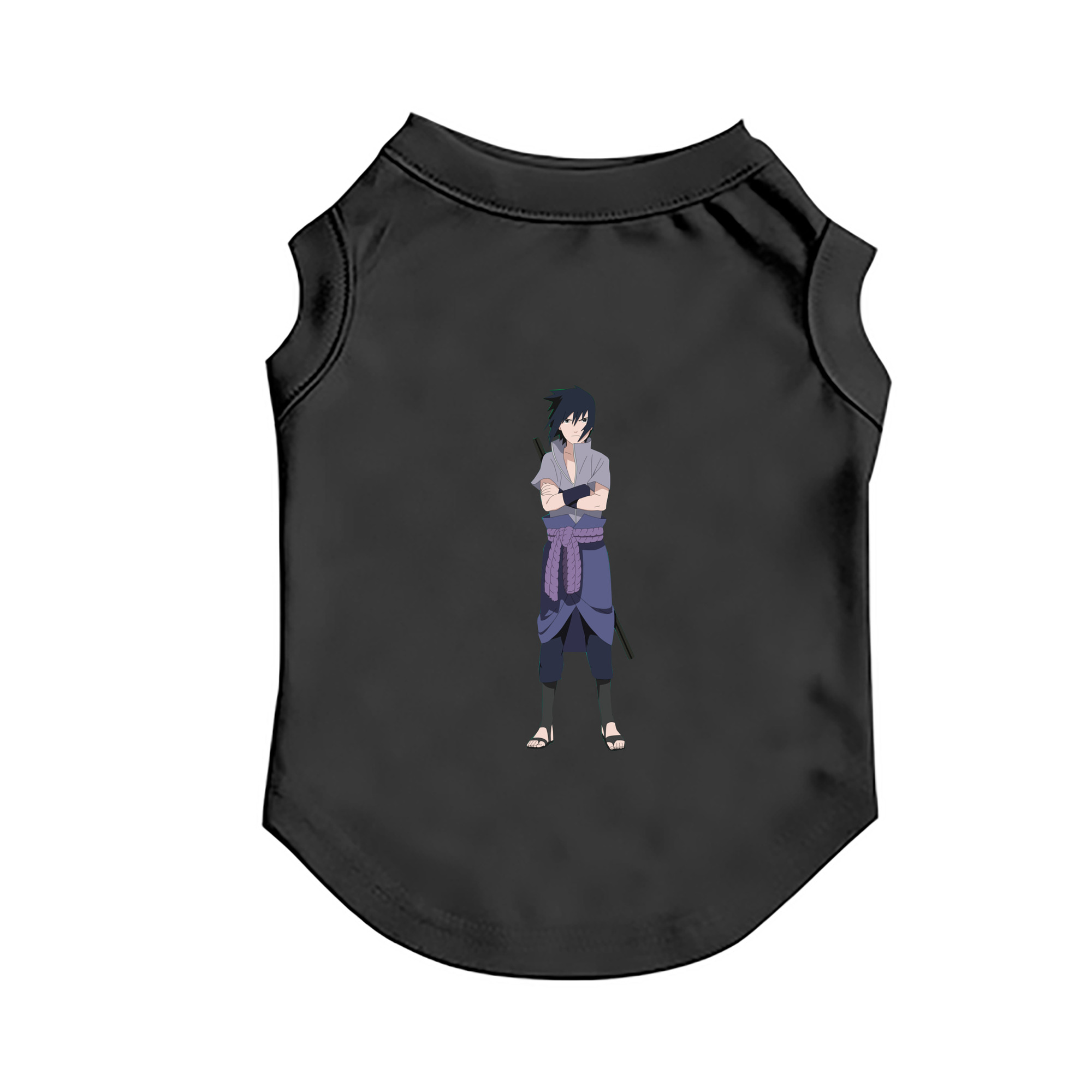 （画像用） NARUTO -ナルト- うちは サスケ Uchiha Sasuke ペット用ベスト