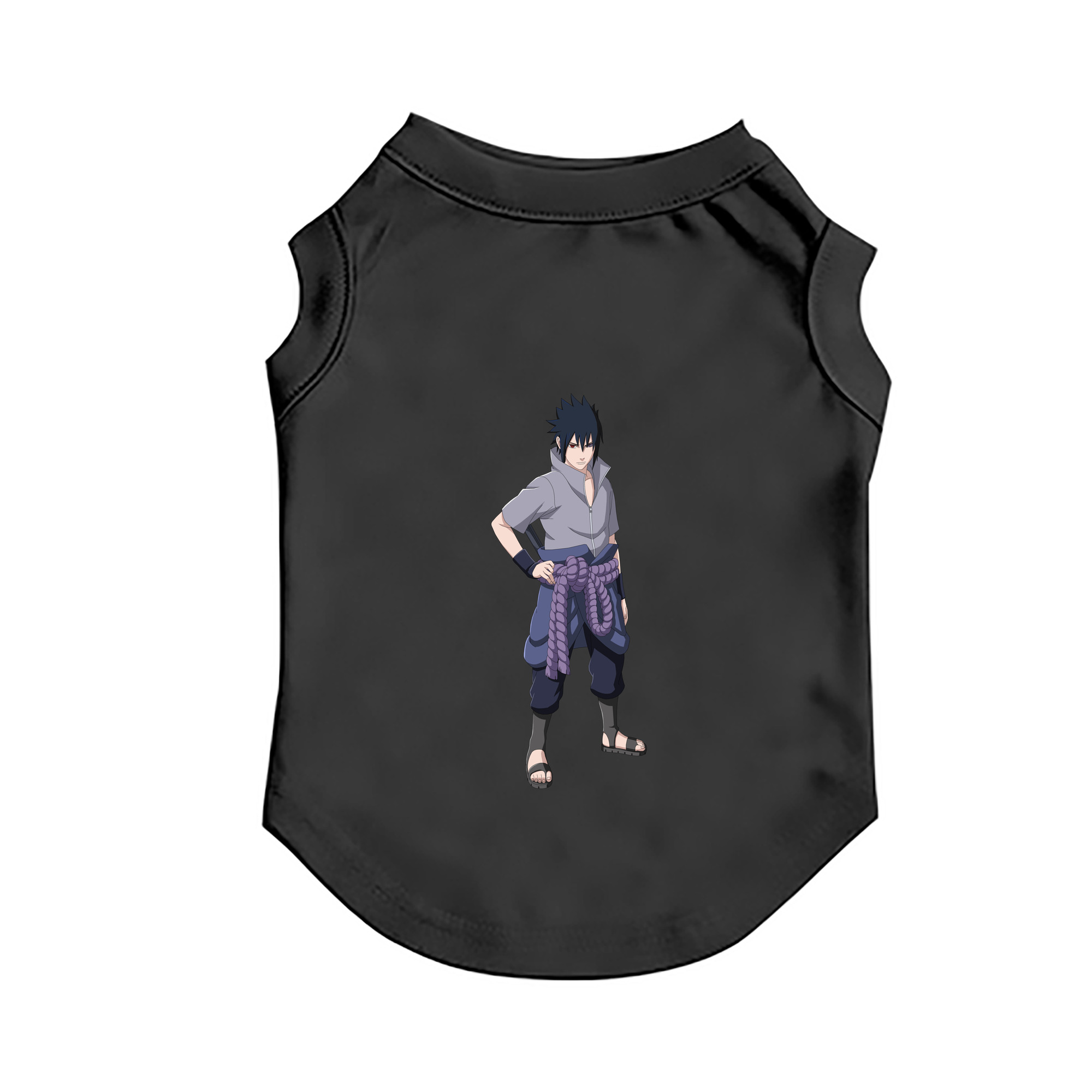 （画像用） NARUTO -ナルト- うちは サスケ Uchiha Sasuke ペット用ベスト