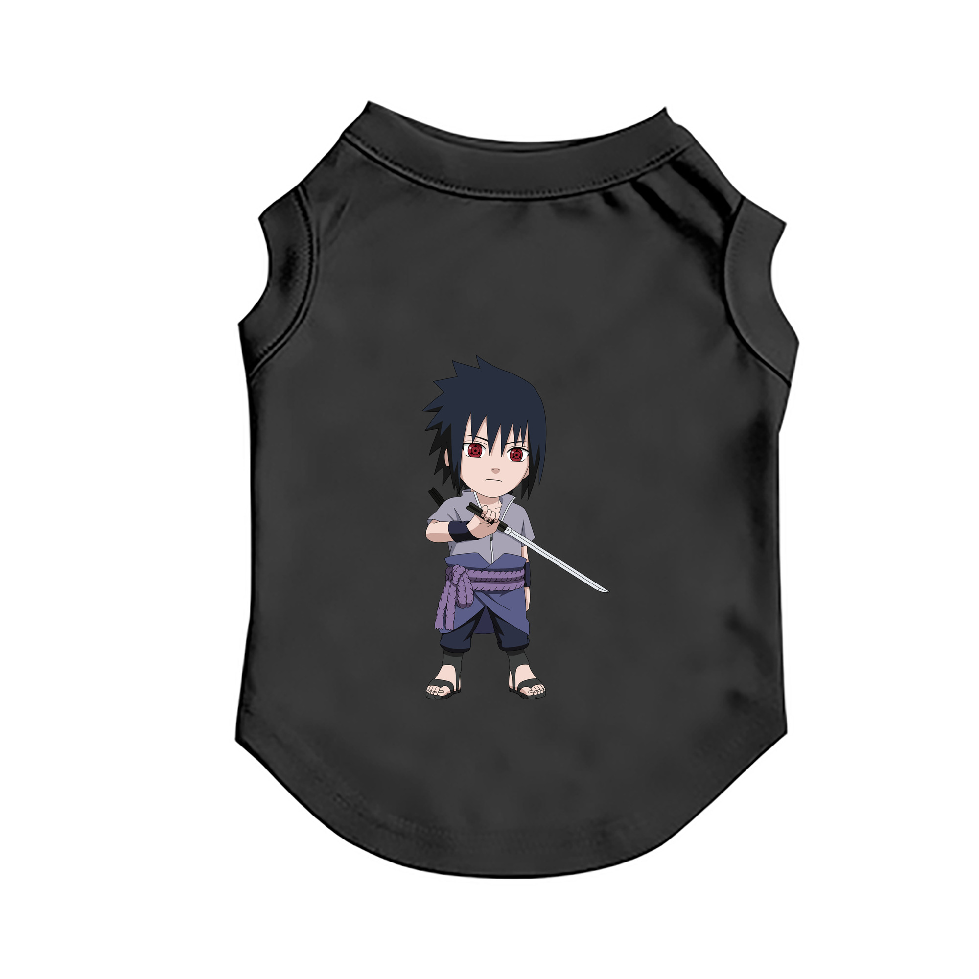 （画像用） NARUTO -ナルト- うちは サスケ Uchiha Sasuke ペット用ベスト