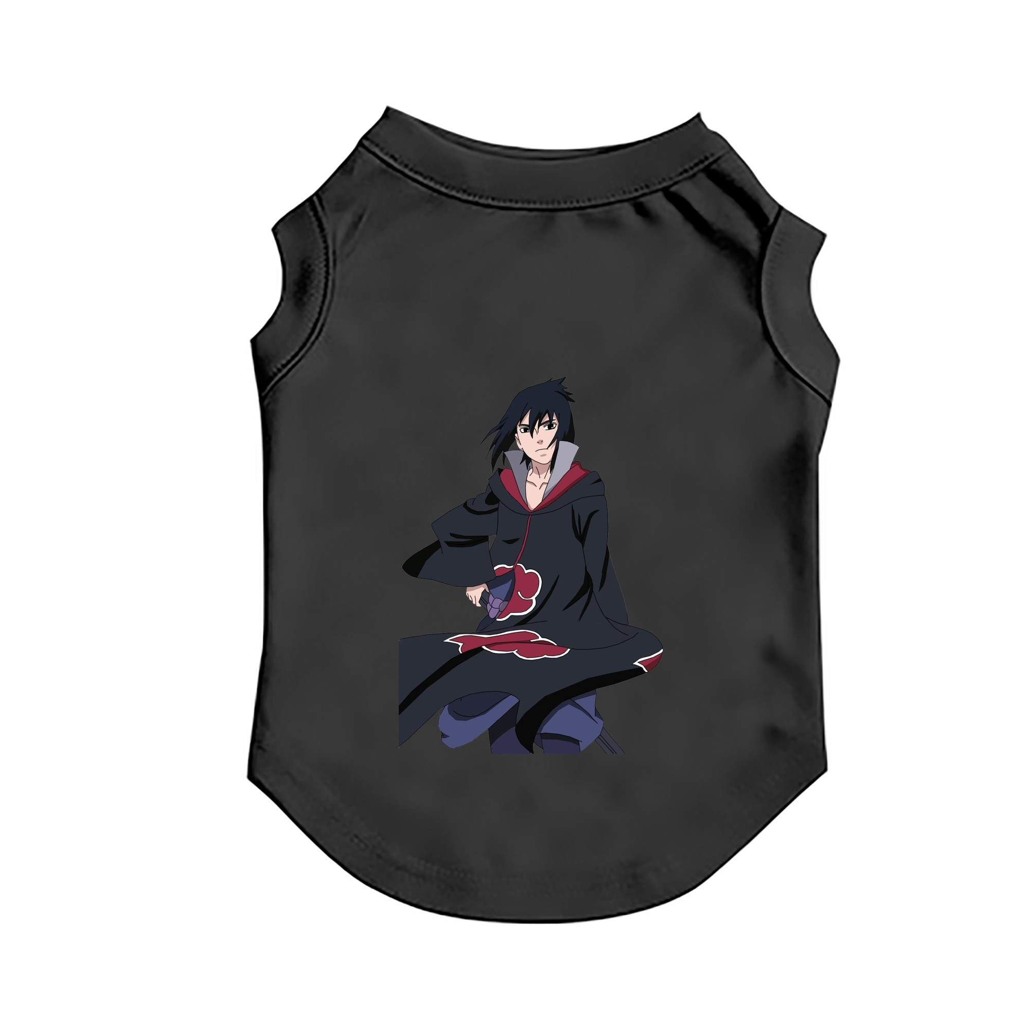 （画像用） NARUTO -ナルト- うちは サスケ Uchiha Sasuke ペット用ベスト