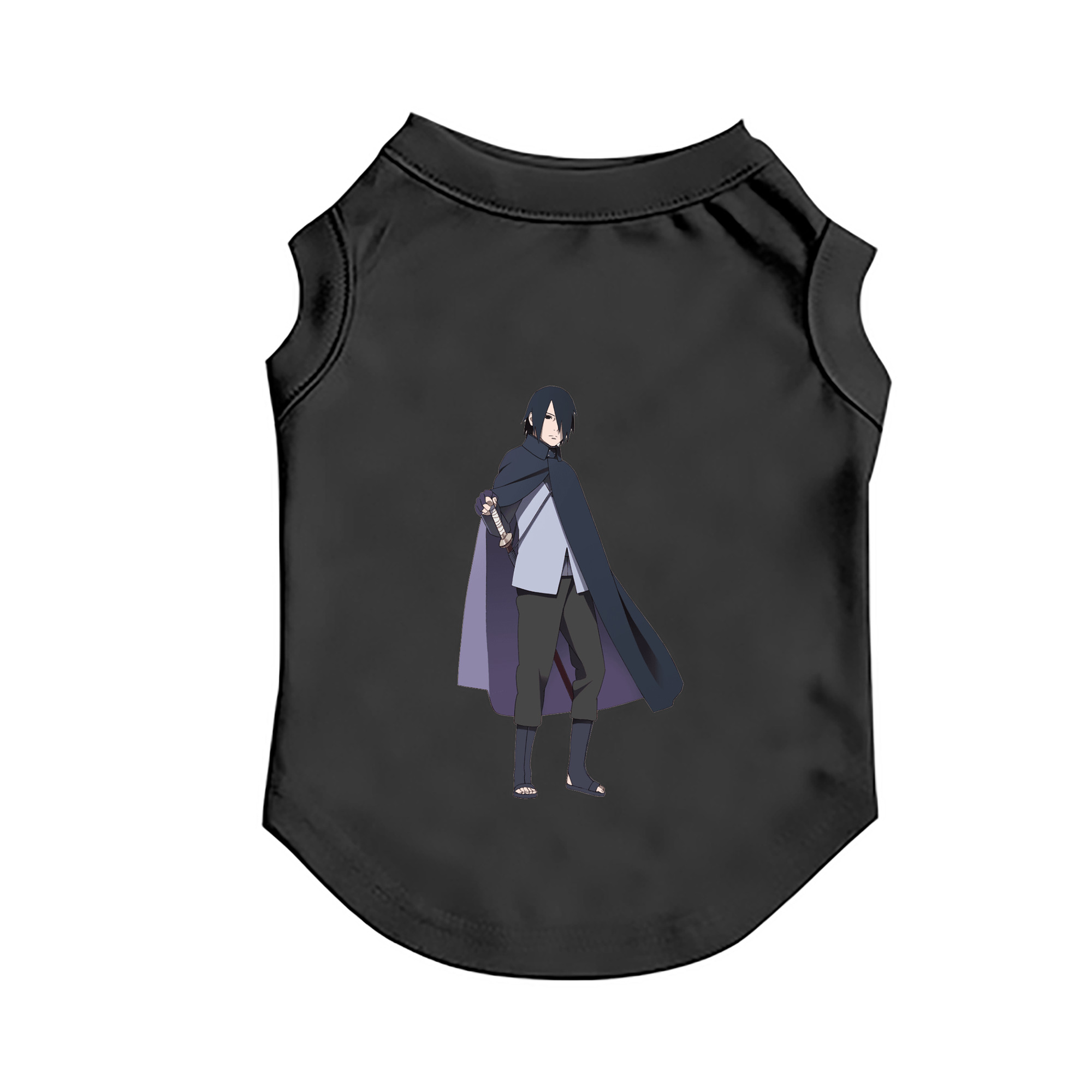 （画像用） NARUTO -ナルト- うちは サスケ Uchiha Sasuke ペット用ベスト
