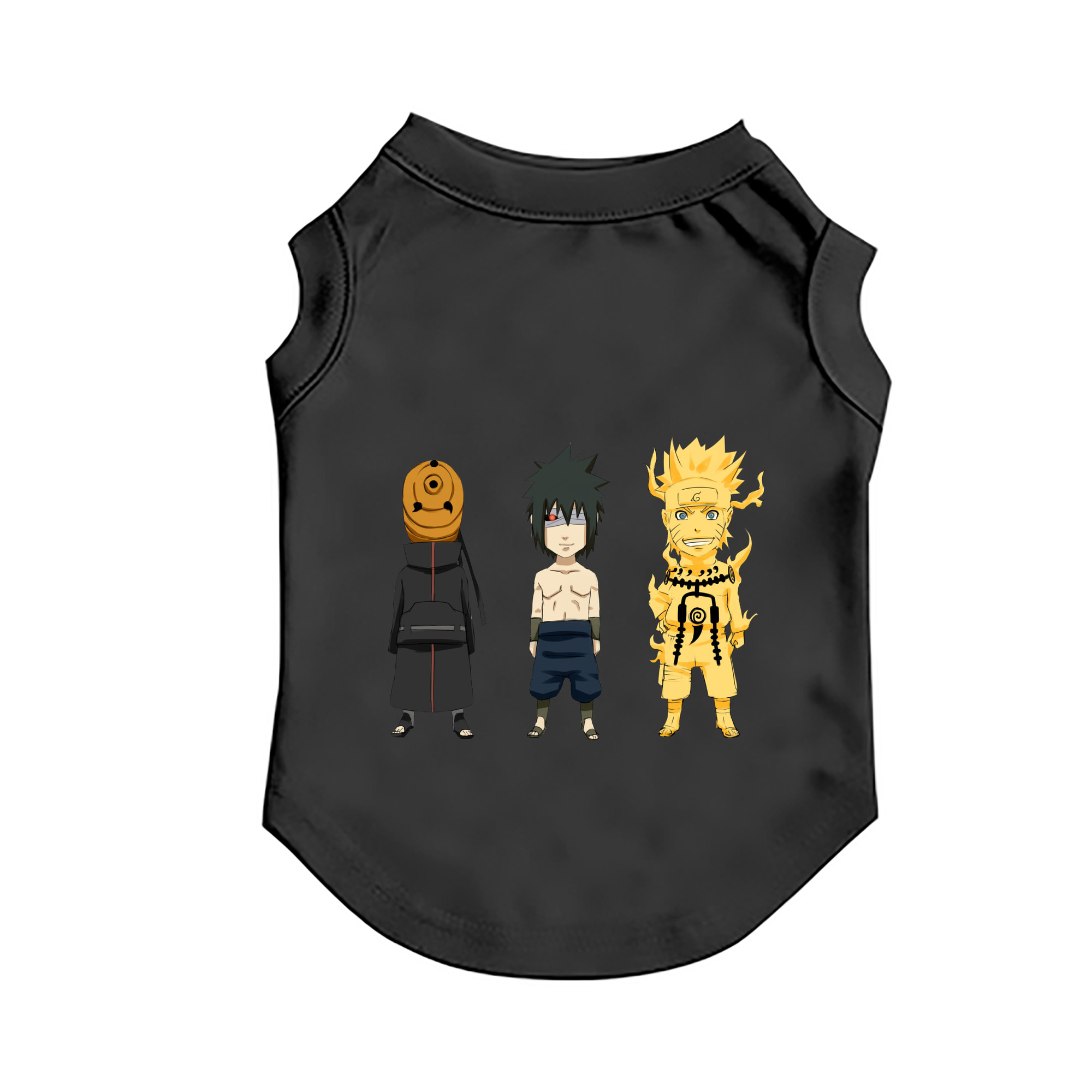 （画像用） NARUTO -ナルト- うちは サスケ Uchiha Sasuke ペット用ベスト