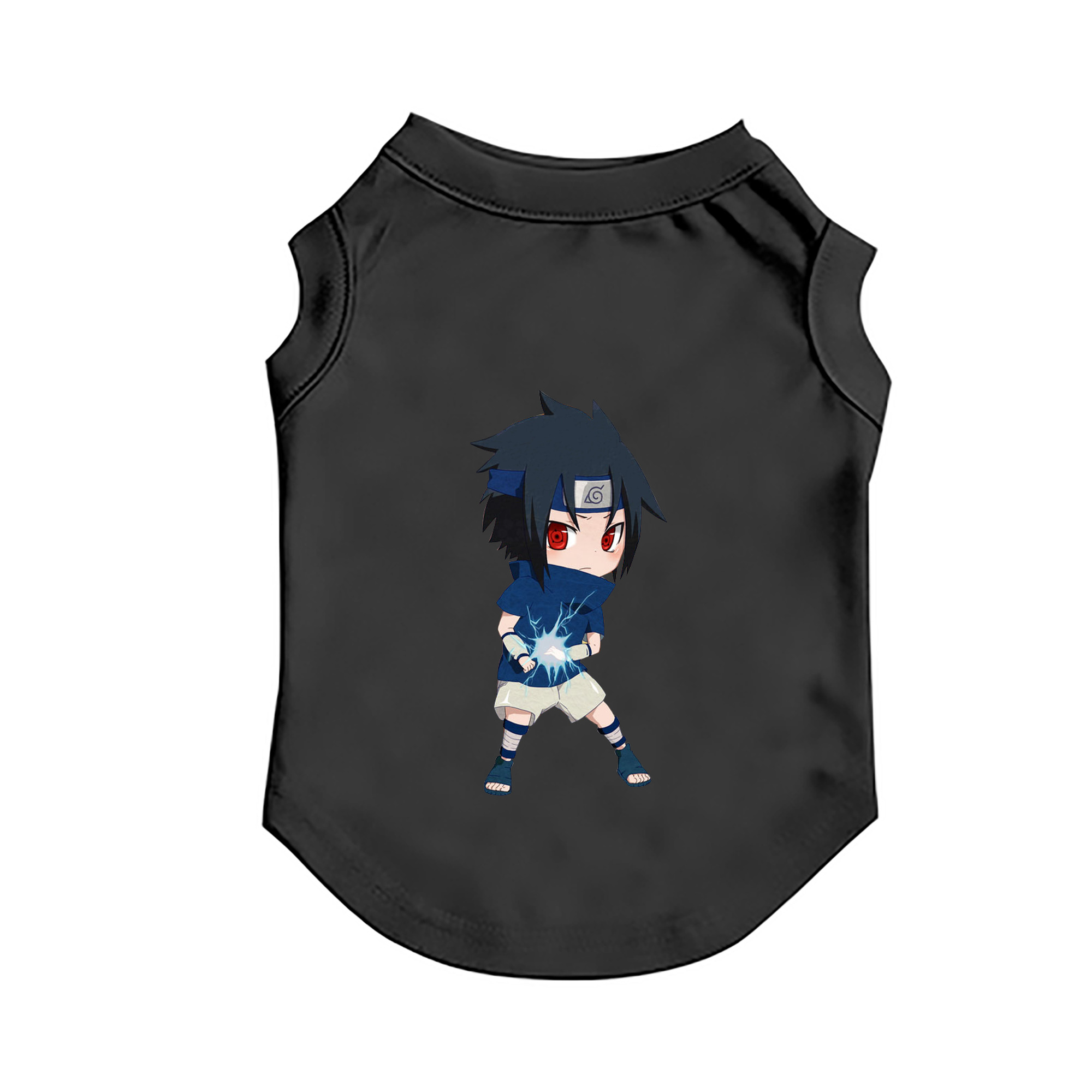 （画像用） NARUTO -ナルト- うちは サスケ Uchiha Sasuke ペット用ベスト