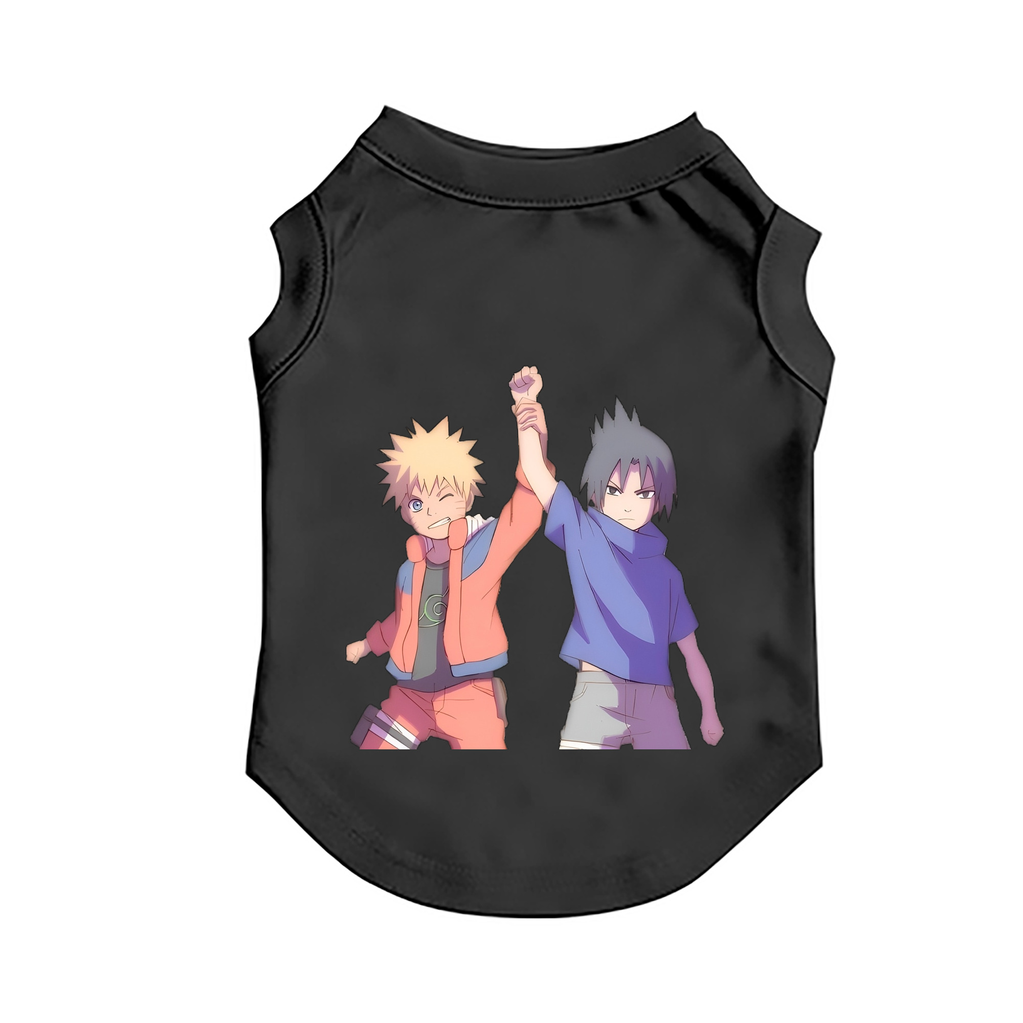 （画像用） NARUTO -ナルト- うちは サスケ Uchiha Sasuke ペット用ベスト