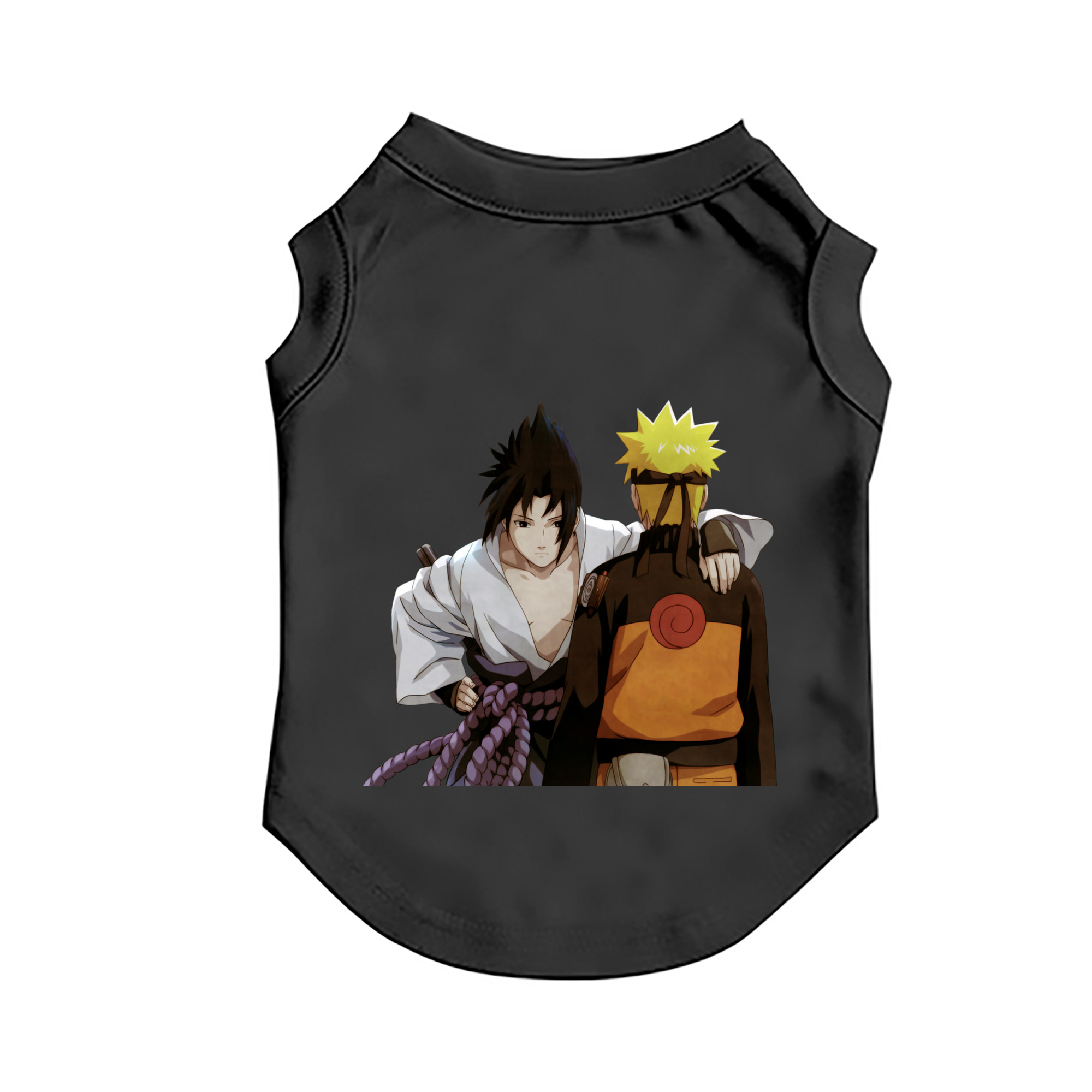 （画像用） NARUTO -ナルト- うちは サスケ Uchiha Sasuke ペット用ベスト