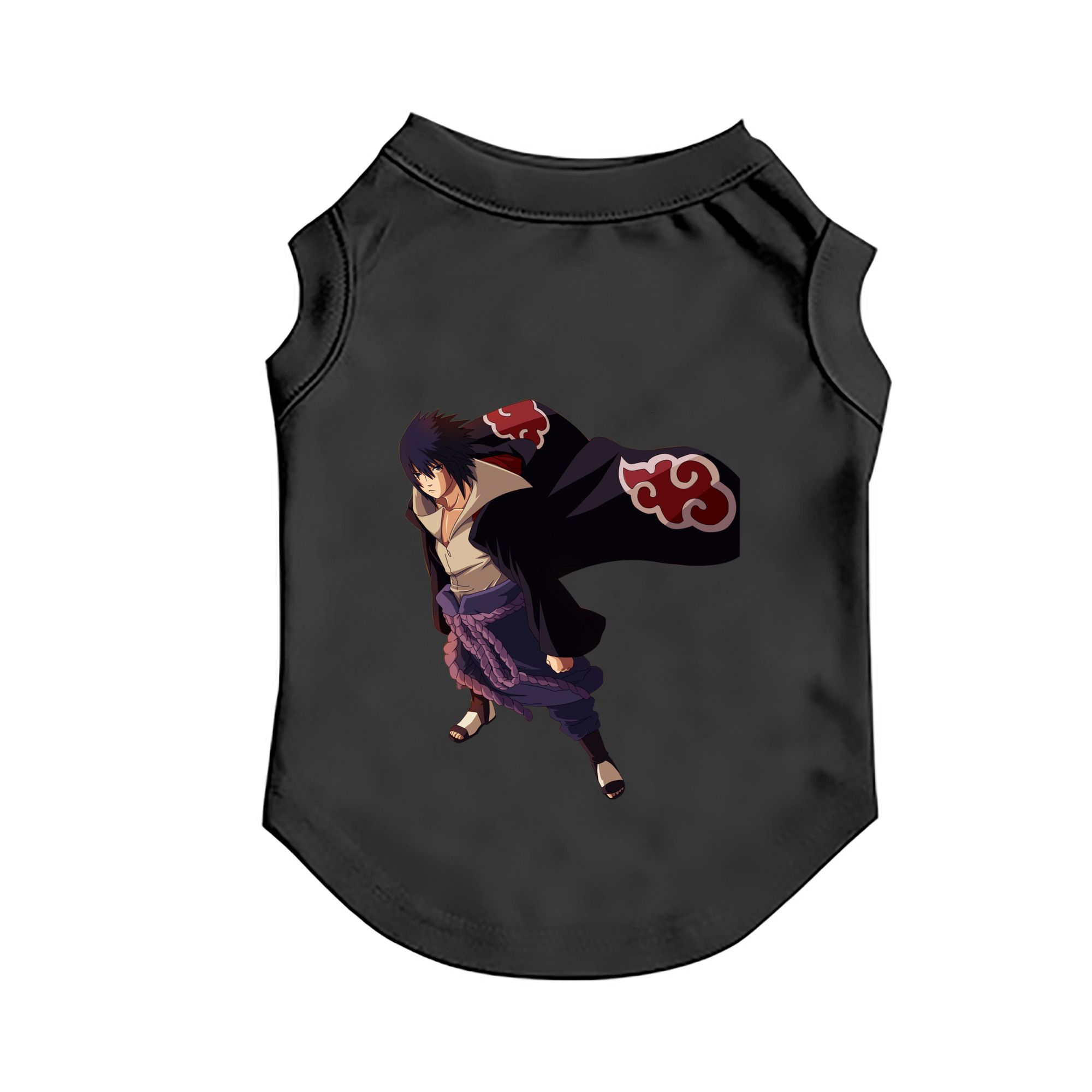 （画像用） NARUTO -ナルト- うちは サスケ Uchiha Sasuke ペット用ベスト