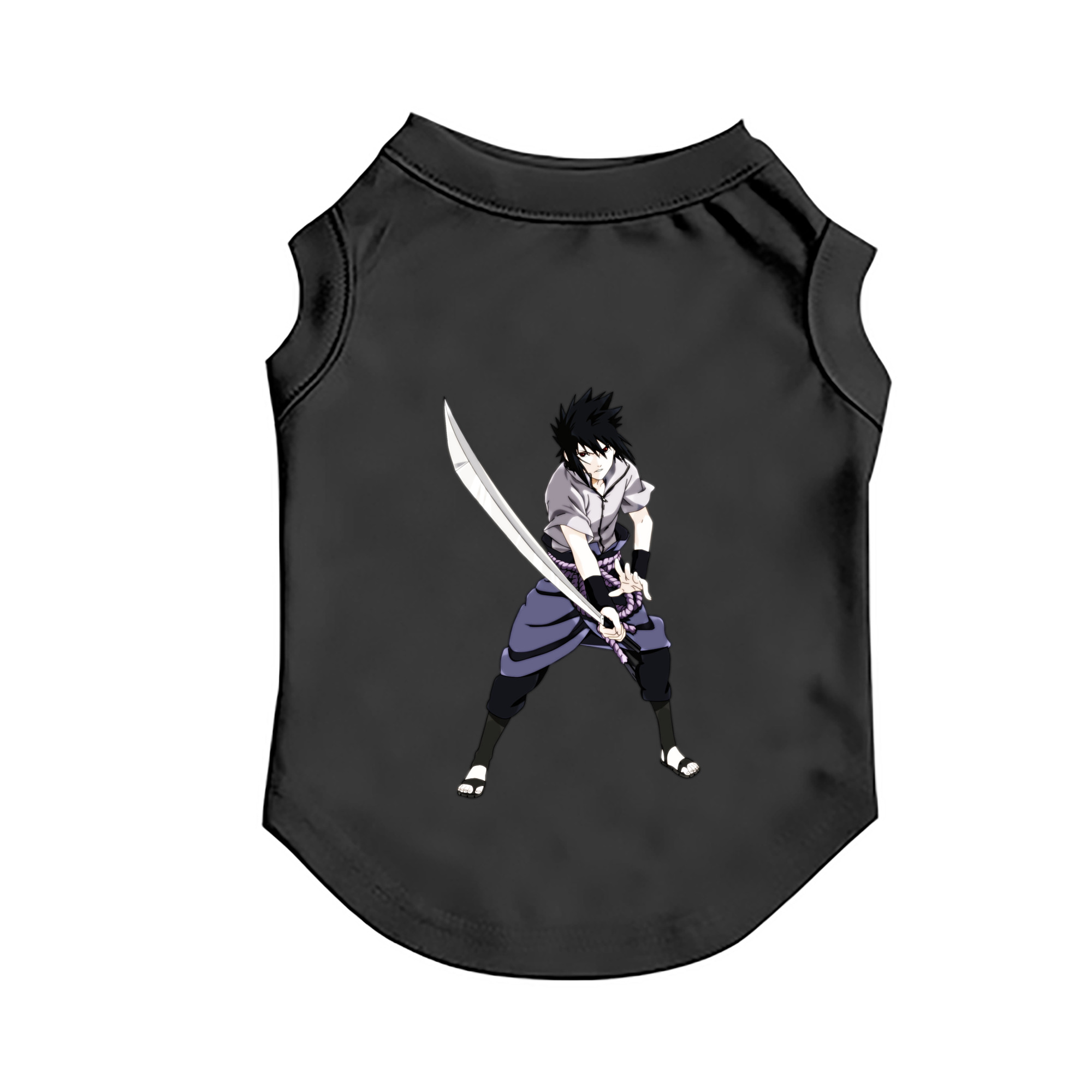 （画像用） NARUTO -ナルト- うちは サスケ Uchiha Sasuke ペット用ベスト