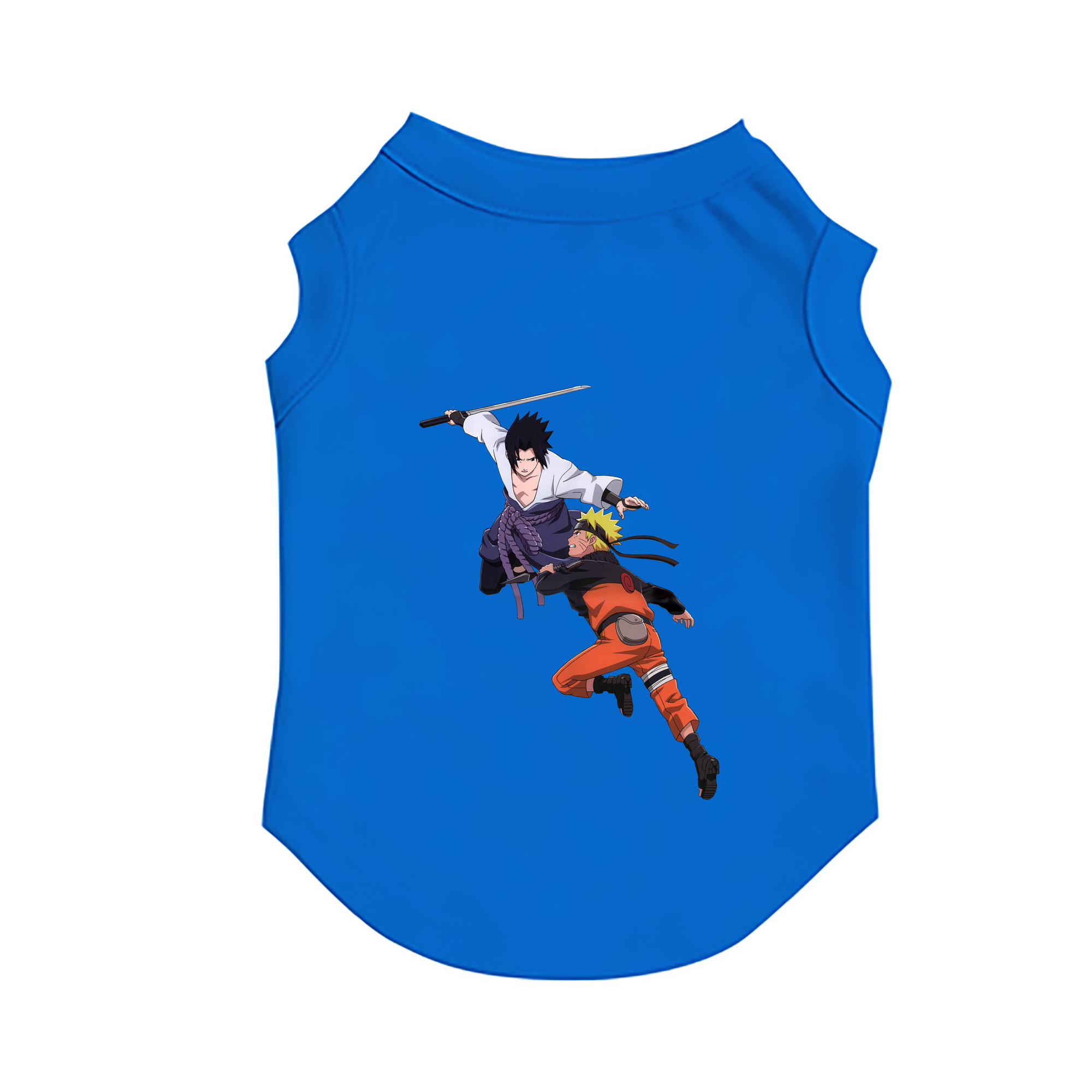 （画像用） NARUTO -ナルト- うちは サスケ Uchiha Sasuke ペット用ベスト