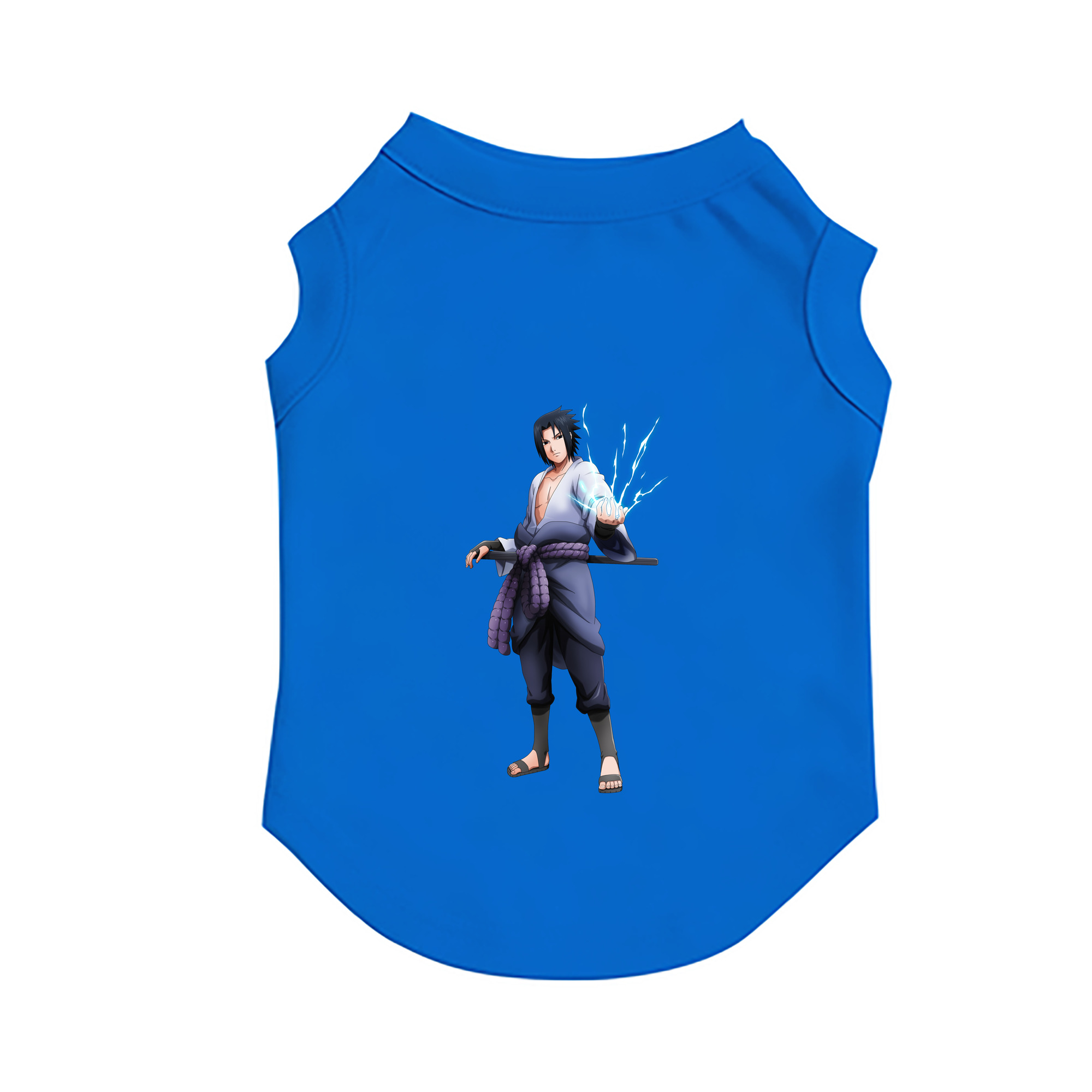 （画像用） NARUTO -ナルト- うちは サスケ Uchiha Sasuke ペット用ベスト