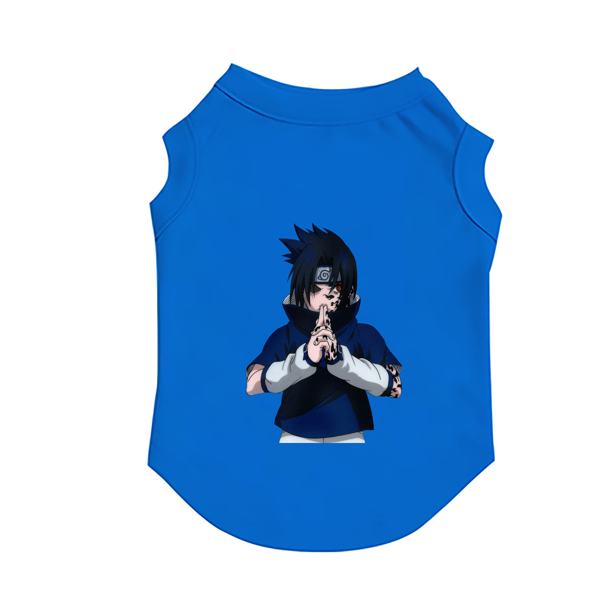 （画像用） NARUTO -ナルト- うちは サスケ Uchiha Sasuke ペット用ベスト