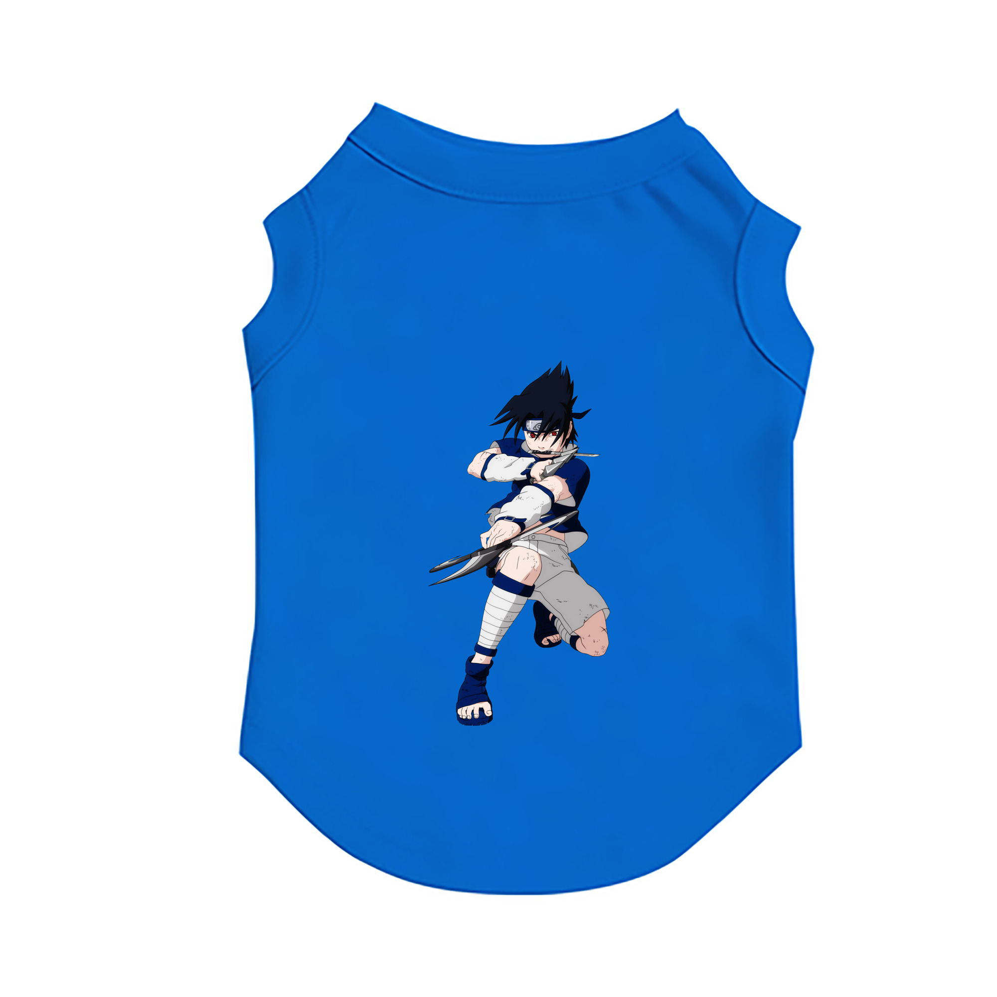 （画像用） NARUTO -ナルト- うちは サスケ Uchiha Sasuke ペット用ベスト
