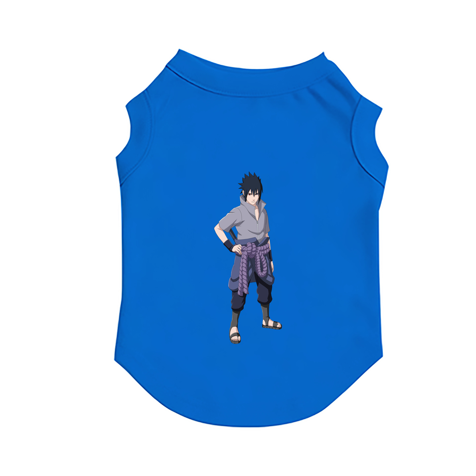 （画像用） NARUTO -ナルト- うちは サスケ Uchiha Sasuke ペット用ベスト