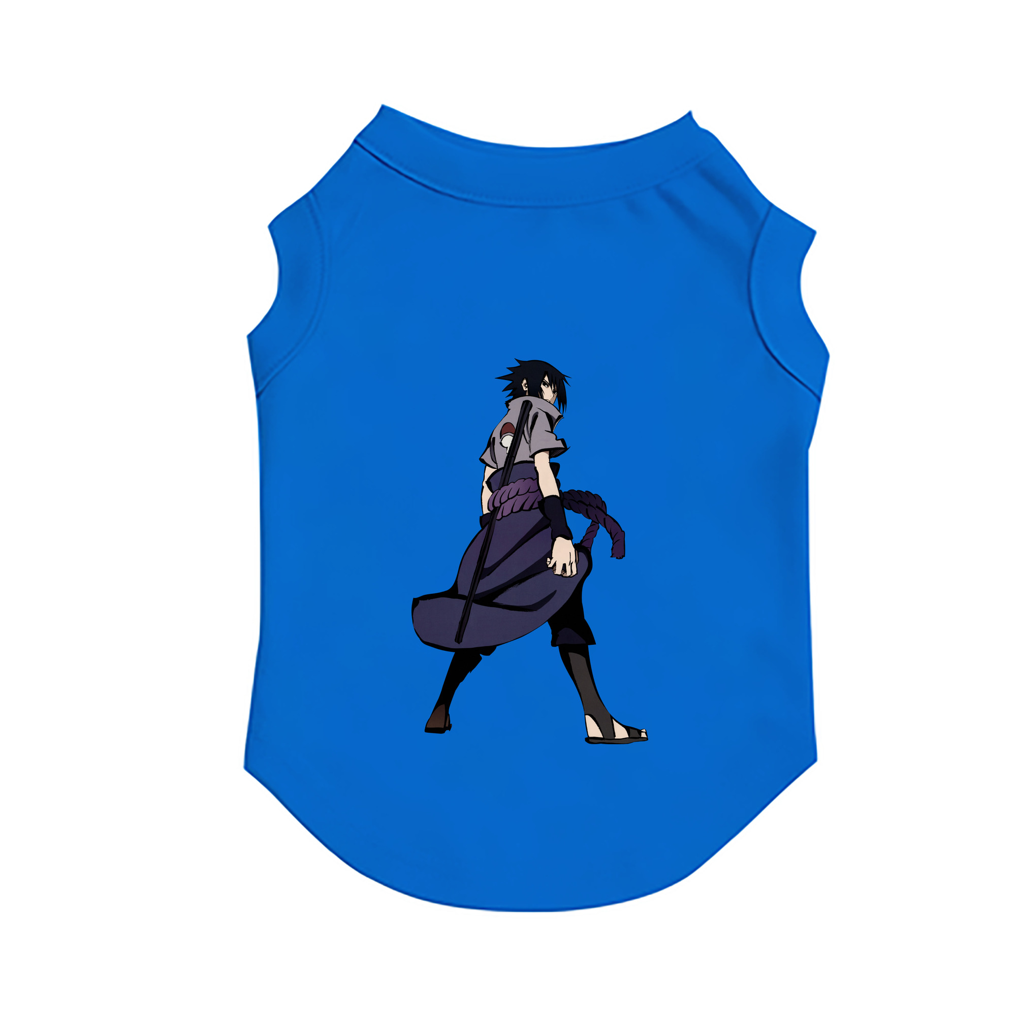 （画像用） NARUTO -ナルト- うちは サスケ Uchiha Sasuke ペット用ベスト