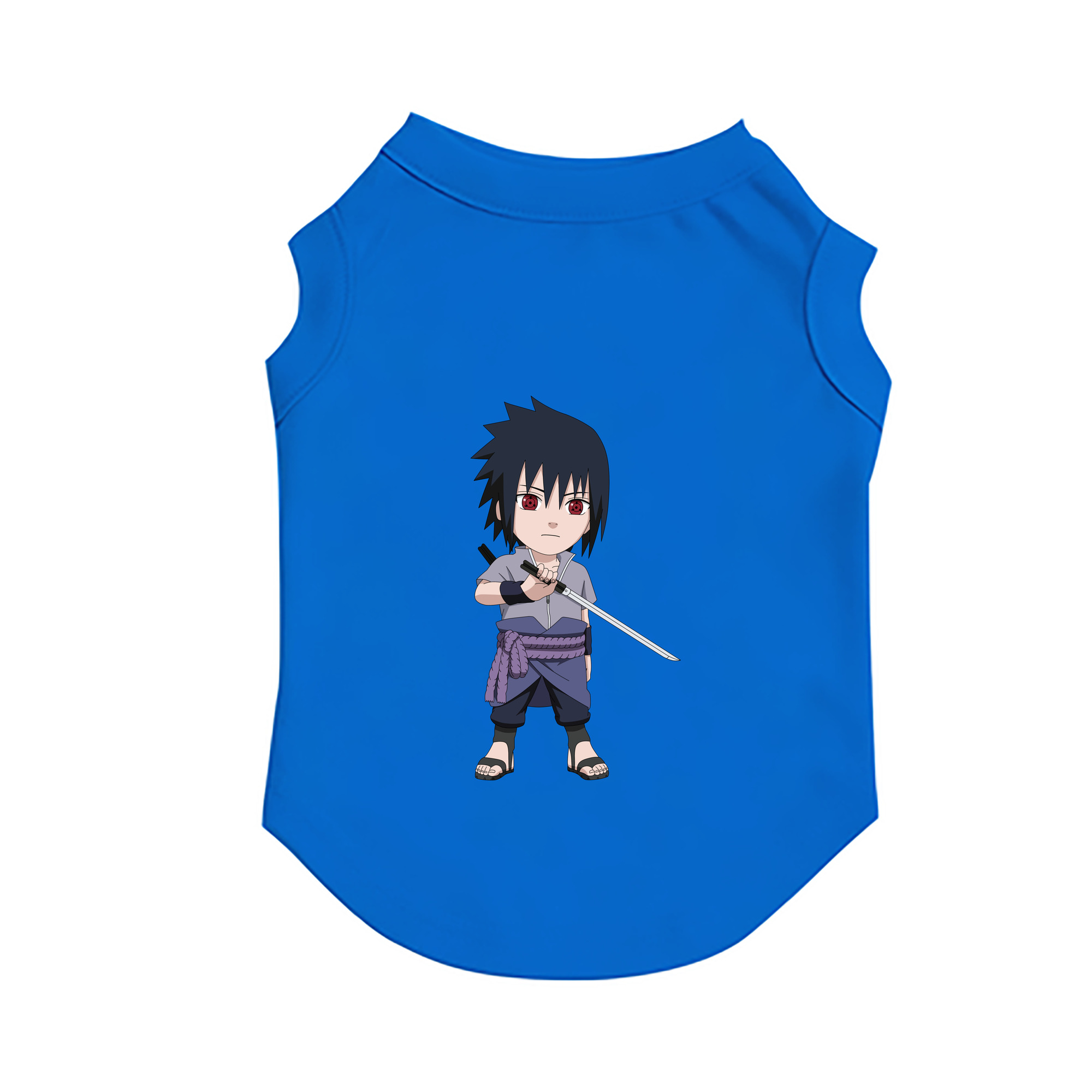（画像用） NARUTO -ナルト- うちは サスケ Uchiha Sasuke ペット用ベスト