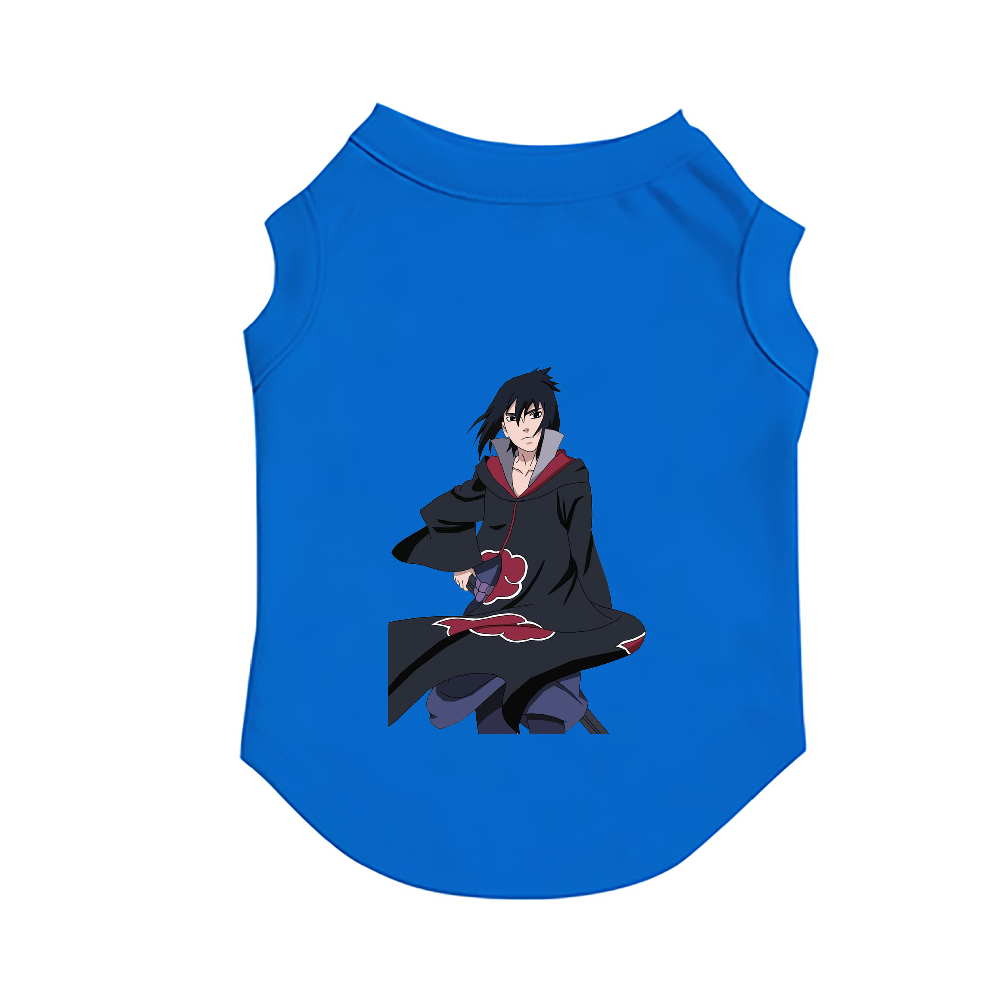 （画像用） NARUTO -ナルト- うちは サスケ Uchiha Sasuke ペット用ベスト