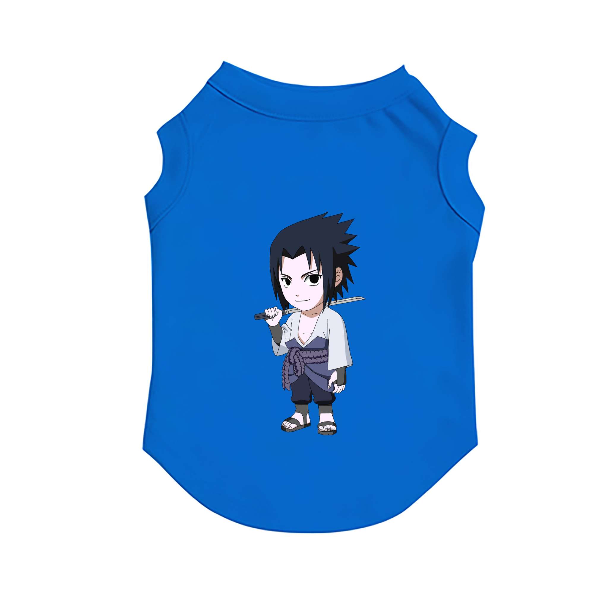 （画像用） NARUTO -ナルト- うちは サスケ Uchiha Sasuke ペット用ベスト