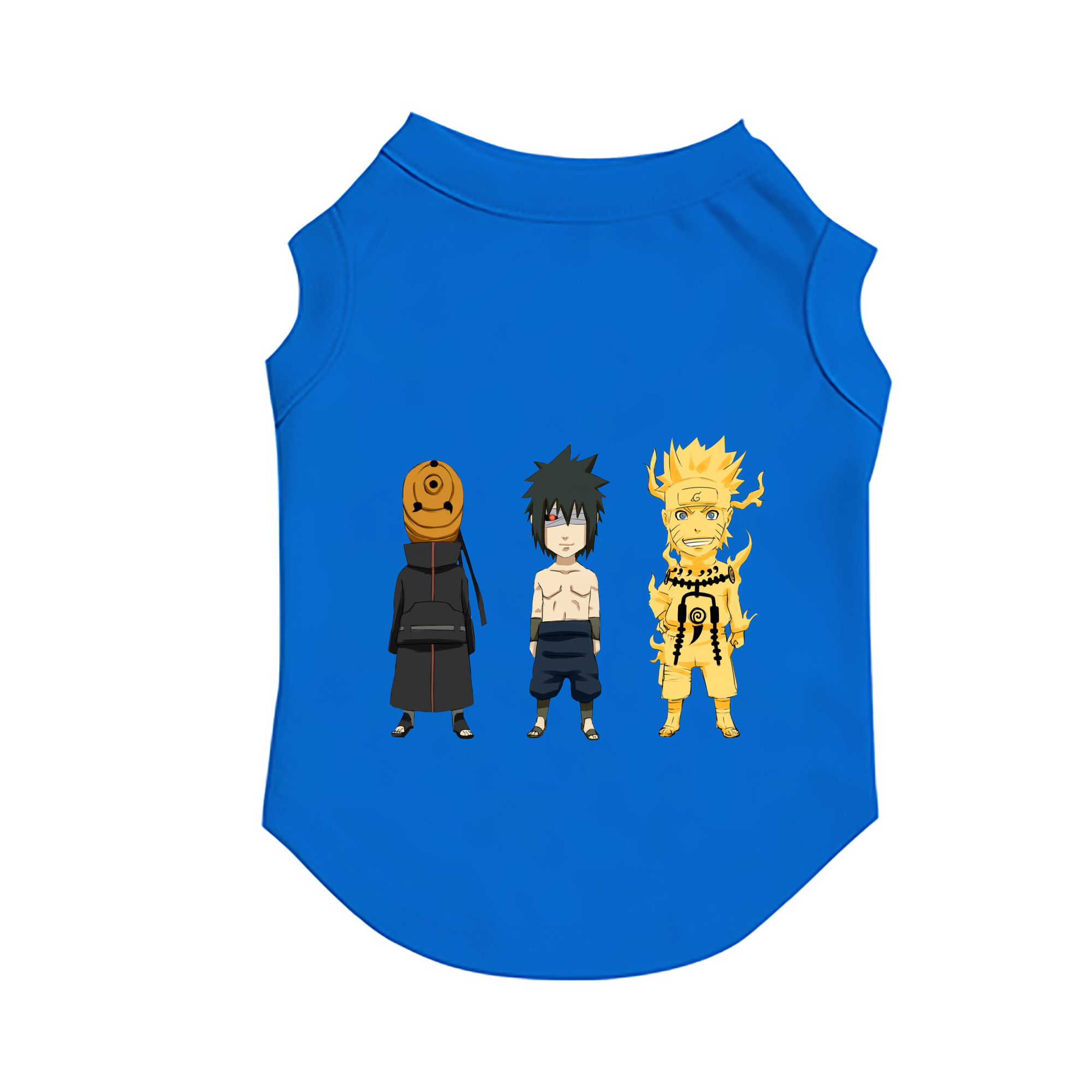 （画像用） NARUTO -ナルト- うちは サスケ Uchiha Sasuke ペット用ベスト