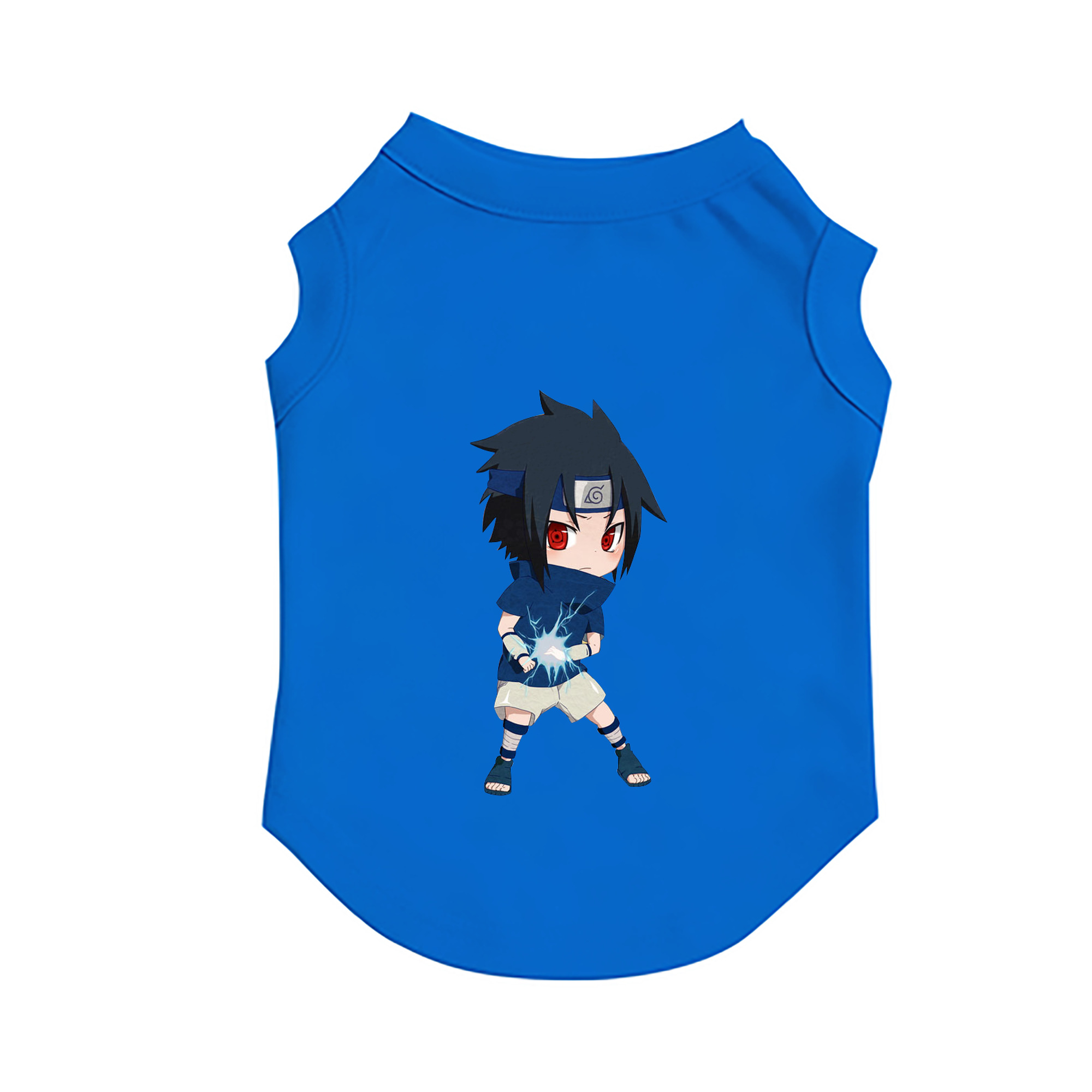 （画像用） NARUTO -ナルト- うちは サスケ Uchiha Sasuke ペット用ベスト