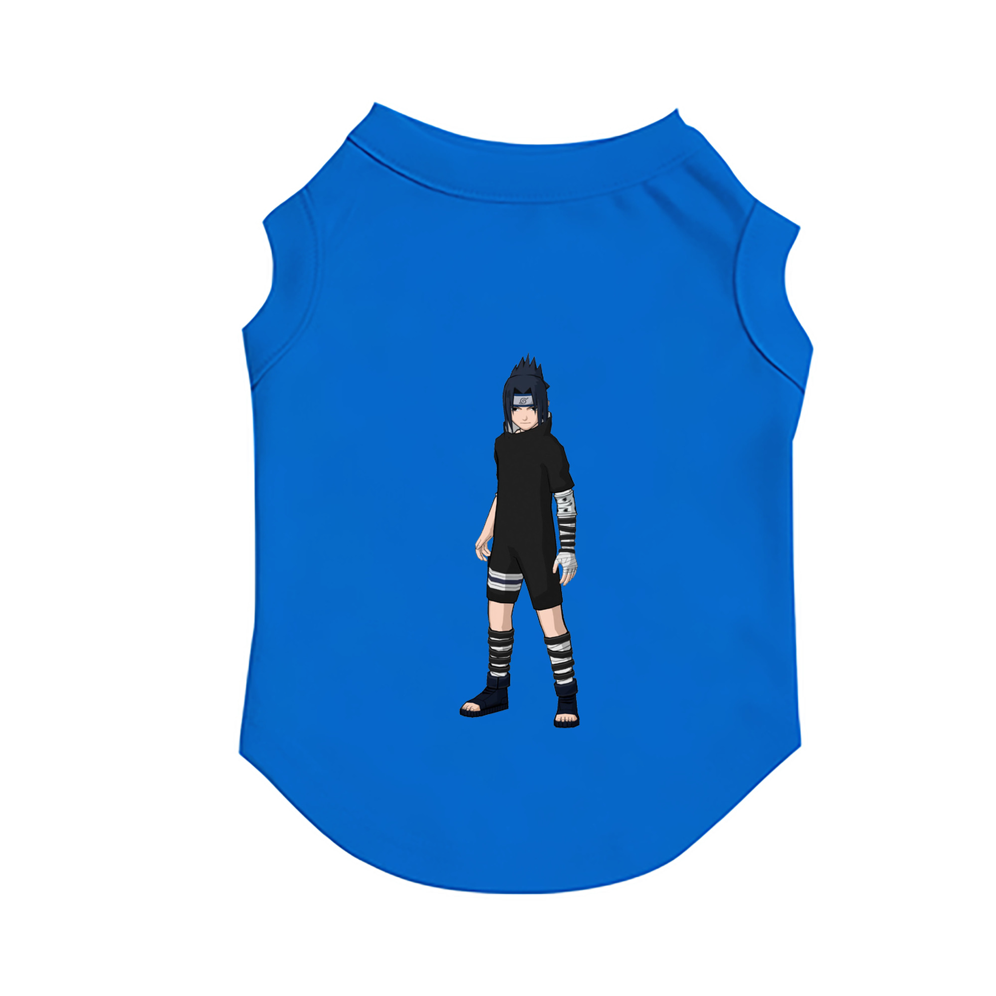 （画像用） NARUTO -ナルト- うちは サスケ Uchiha Sasuke ペット用ベスト