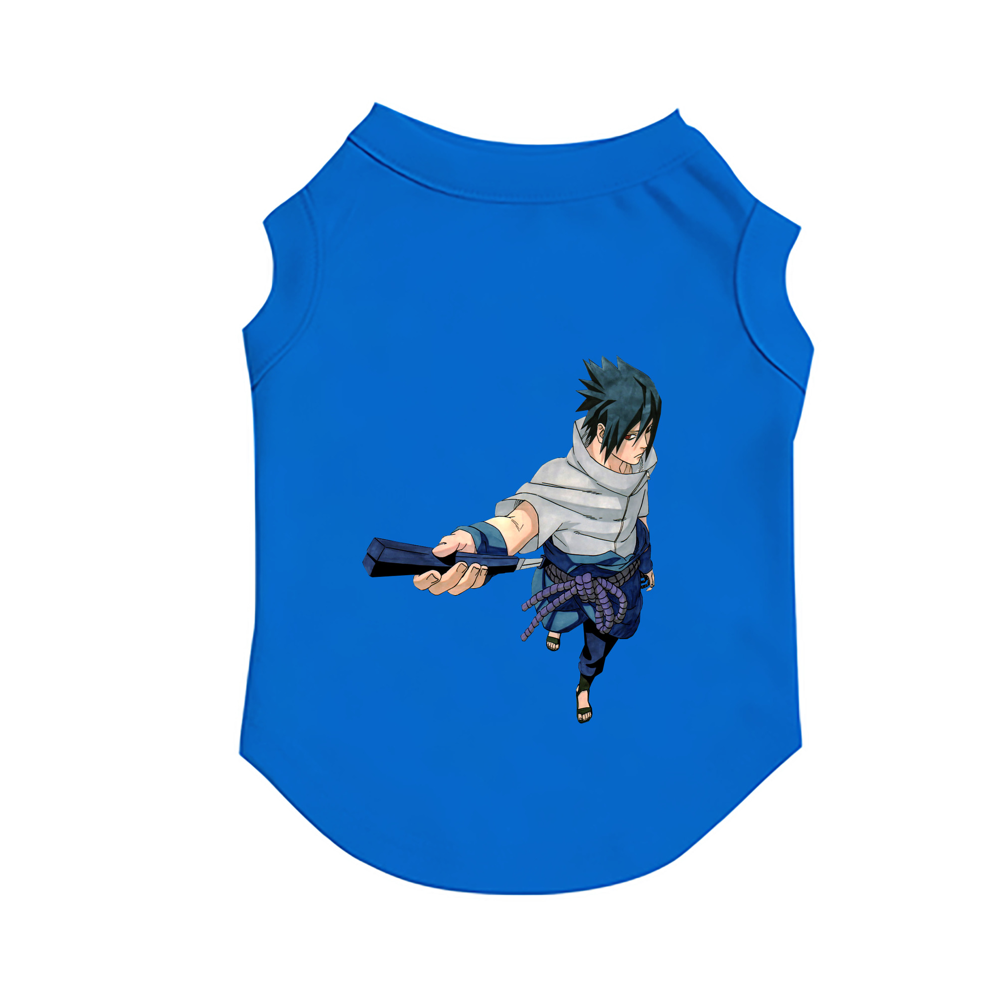 （画像用） NARUTO -ナルト- うちは サスケ Uchiha Sasuke ペット用ベスト