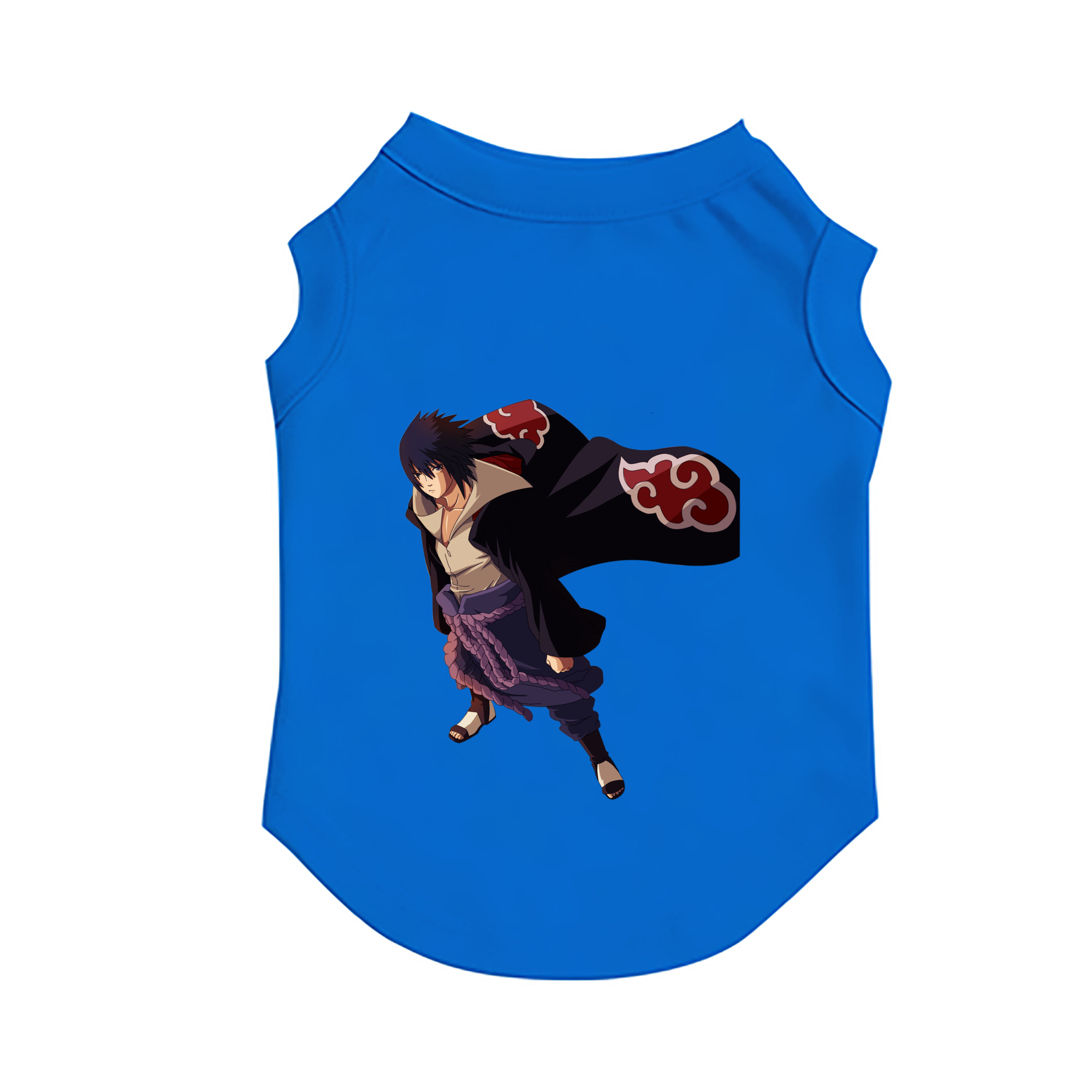 （画像用） NARUTO -ナルト- うちは サスケ Uchiha Sasuke ペット用ベスト