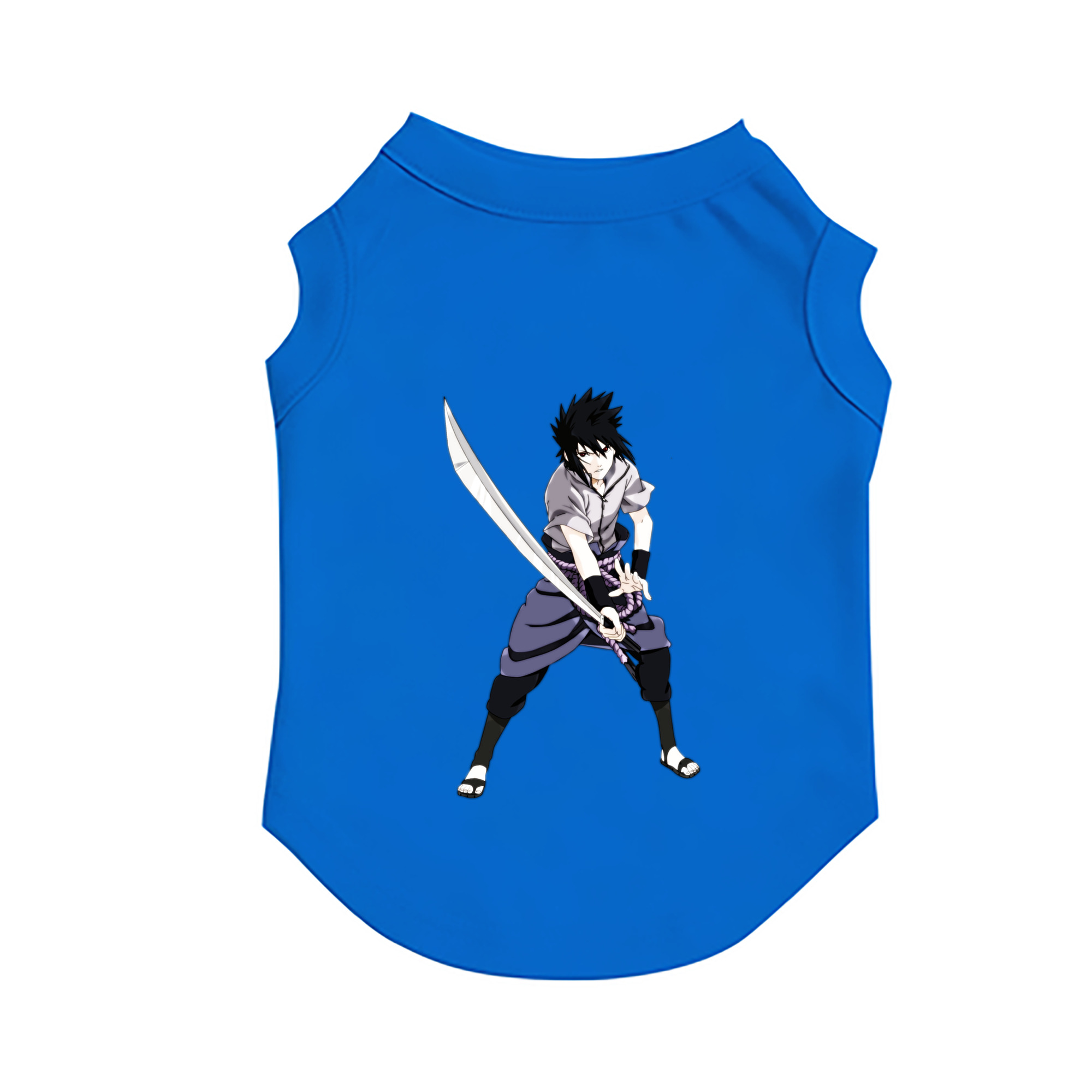 （画像用） NARUTO -ナルト- うちは サスケ Uchiha Sasuke ペット用ベスト