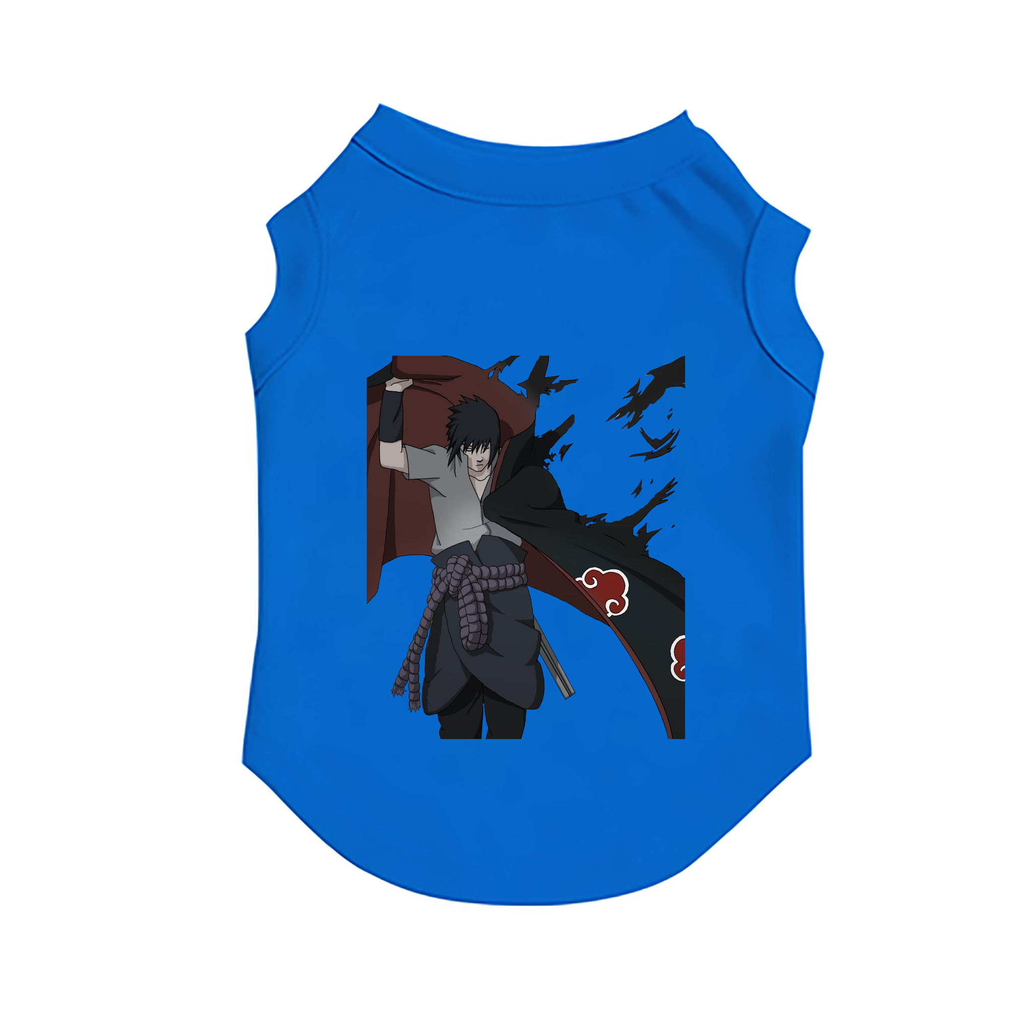 （画像用） NARUTO -ナルト- うちは サスケ Uchiha Sasuke ペット用ベスト