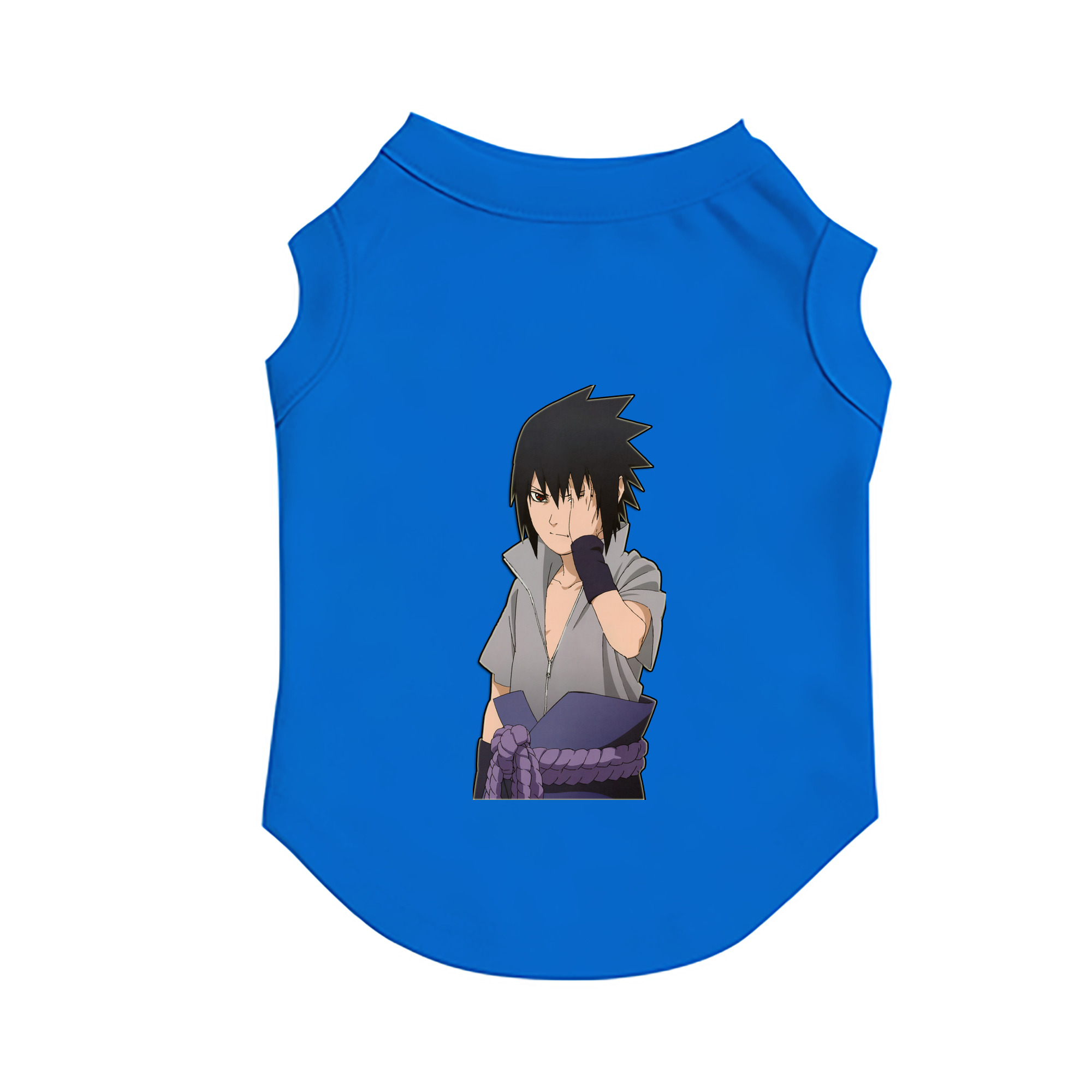（画像用） NARUTO -ナルト- うちは サスケ Uchiha Sasuke ペット用ベスト