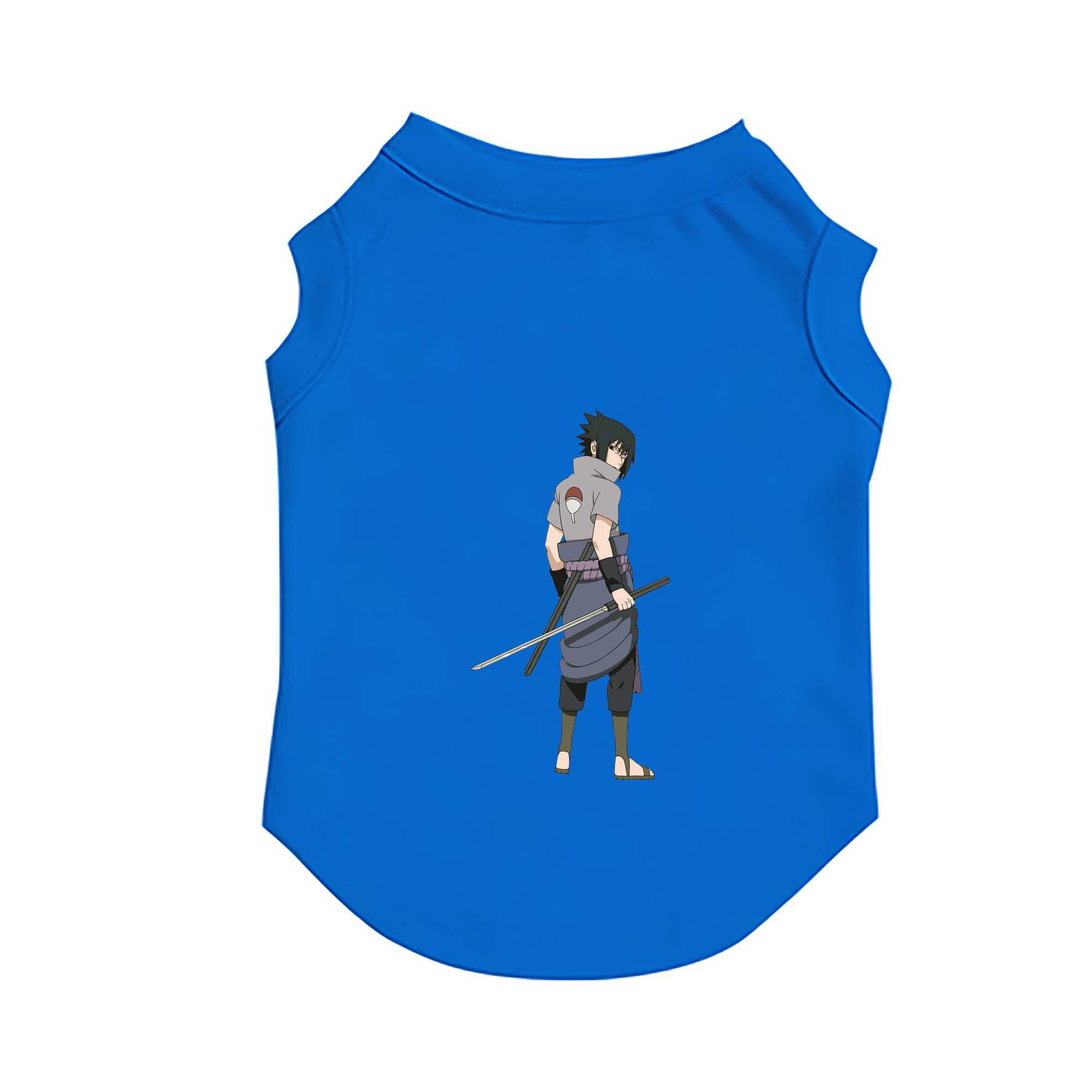 （画像用） NARUTO -ナルト- うちは サスケ Uchiha Sasuke ペット用ベスト