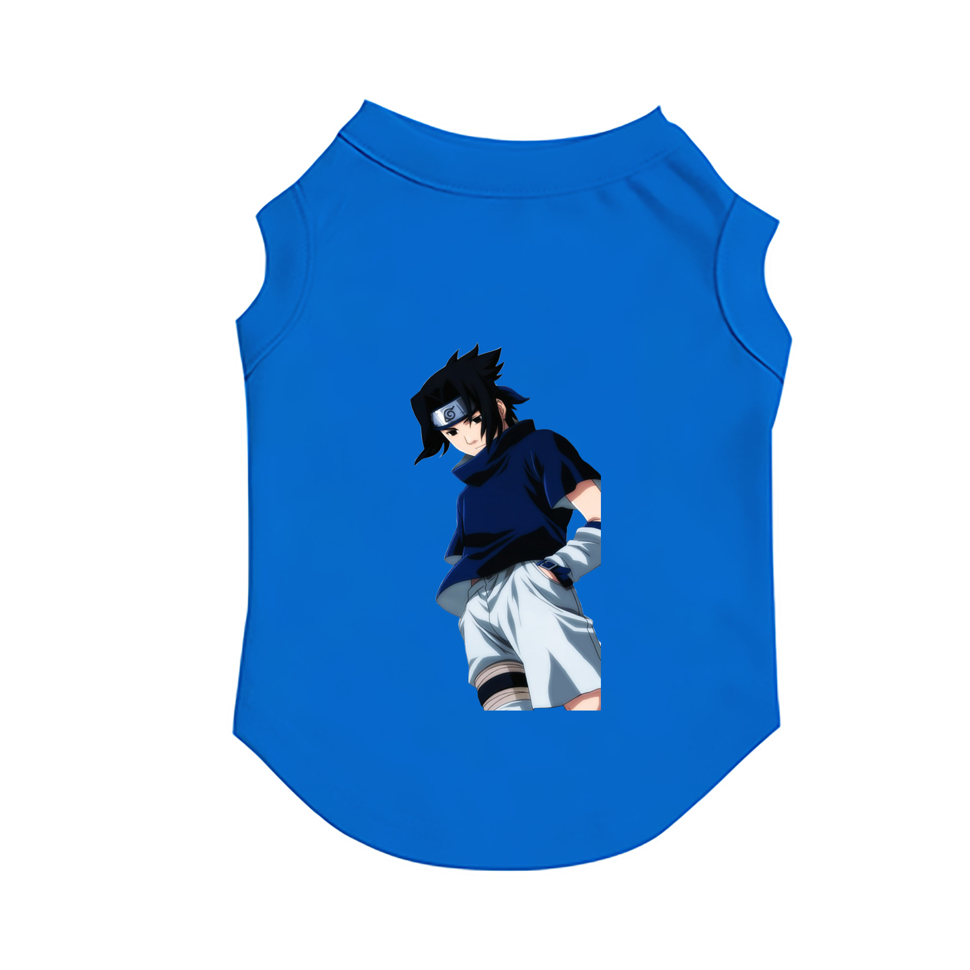 （画像用） NARUTO -ナルト- うちは サスケ Uchiha Sasuke ペット用ベスト