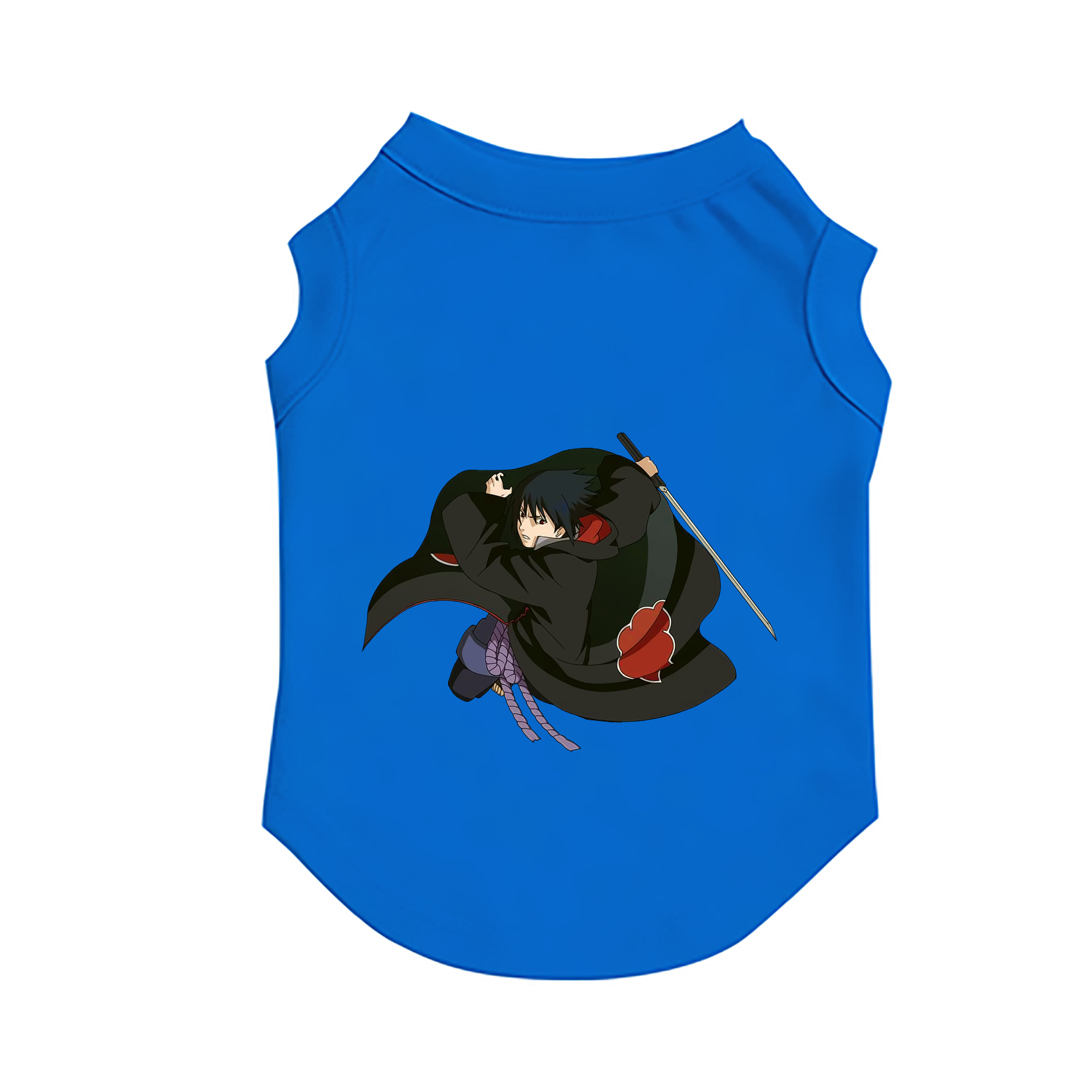 （画像用） NARUTO -ナルト- うちは サスケ Uchiha Sasuke ペット用ベスト