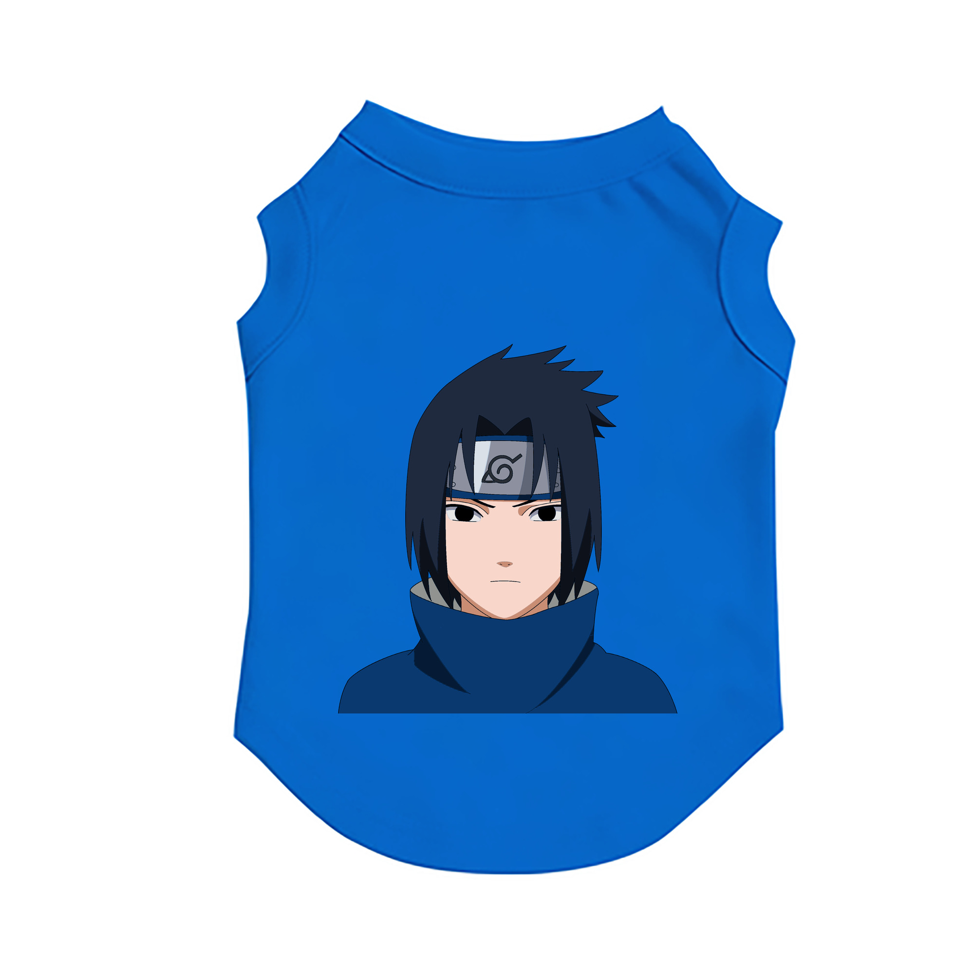 （画像用） NARUTO -ナルト- うちは サスケ Uchiha Sasuke ペット用ベスト