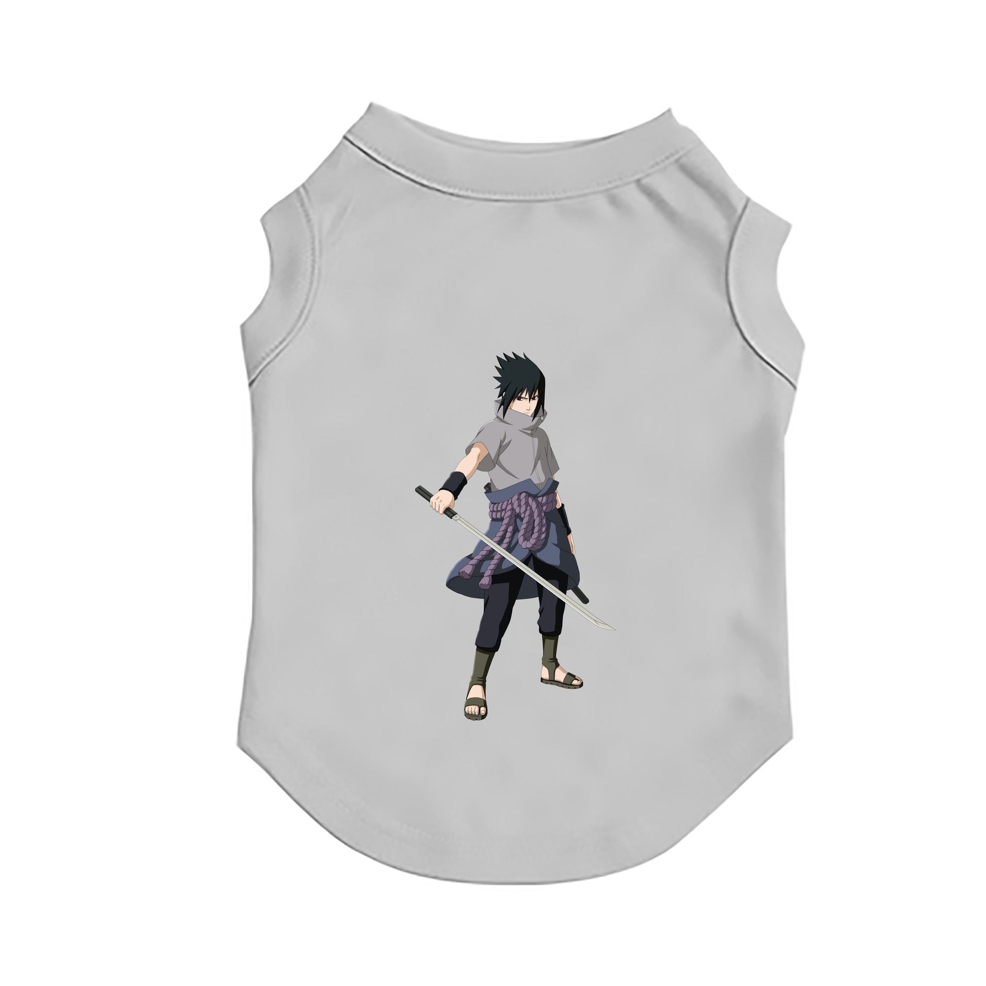 （画像用） NARUTO -ナルト- うちは サスケ Uchiha Sasuke ペット用ベスト