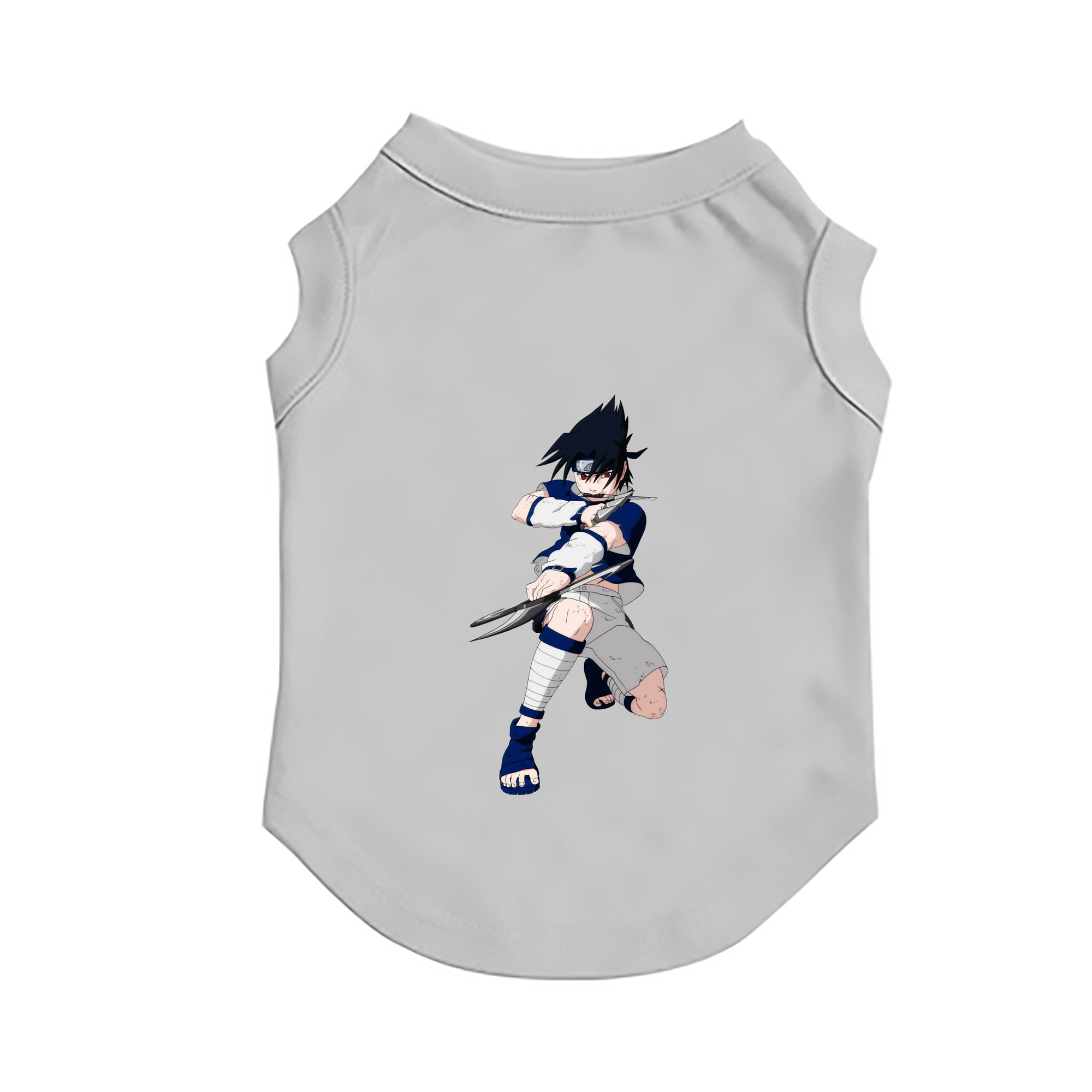（画像用） NARUTO -ナルト- うちは サスケ Uchiha Sasuke ペット用ベスト