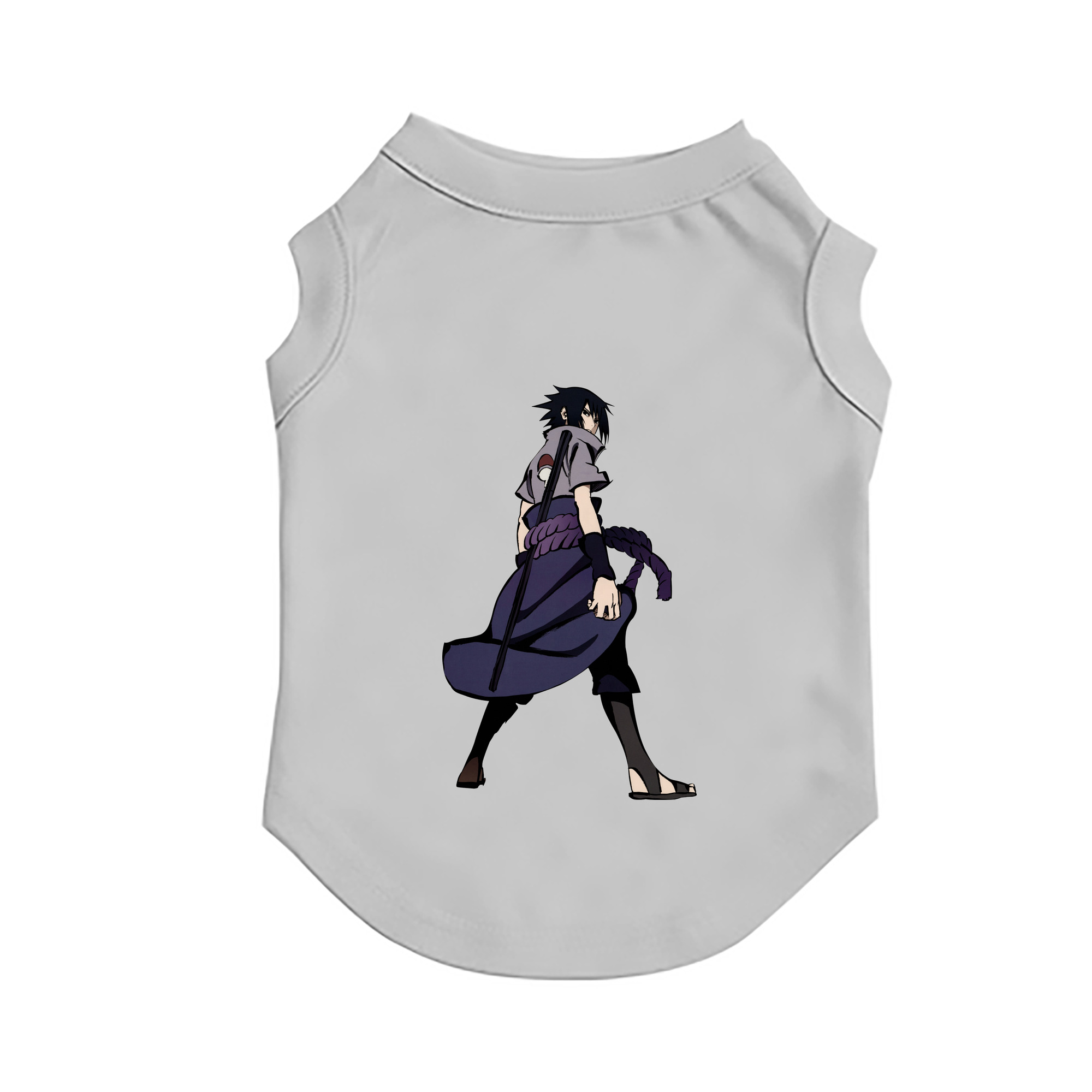 （画像用） NARUTO -ナルト- うちは サスケ Uchiha Sasuke ペット用ベスト