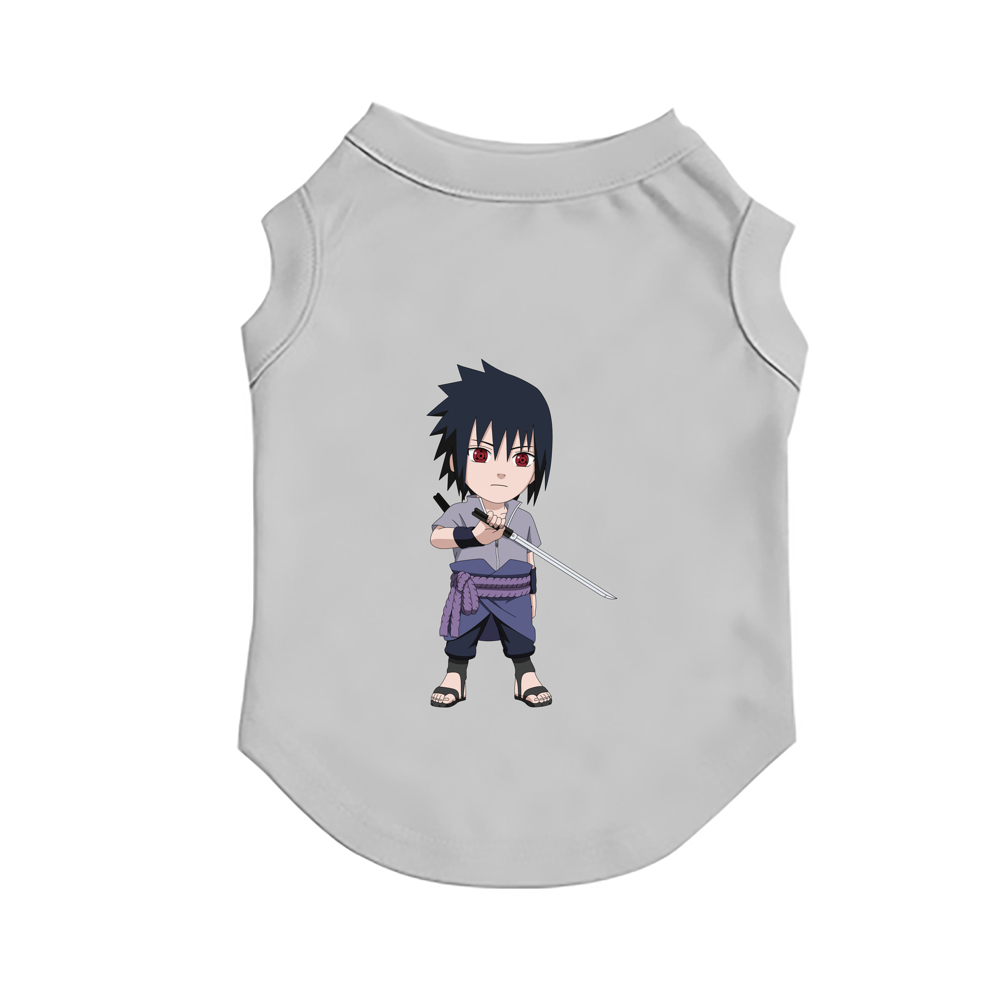（画像用） NARUTO -ナルト- うちは サスケ Uchiha Sasuke ペット用ベスト