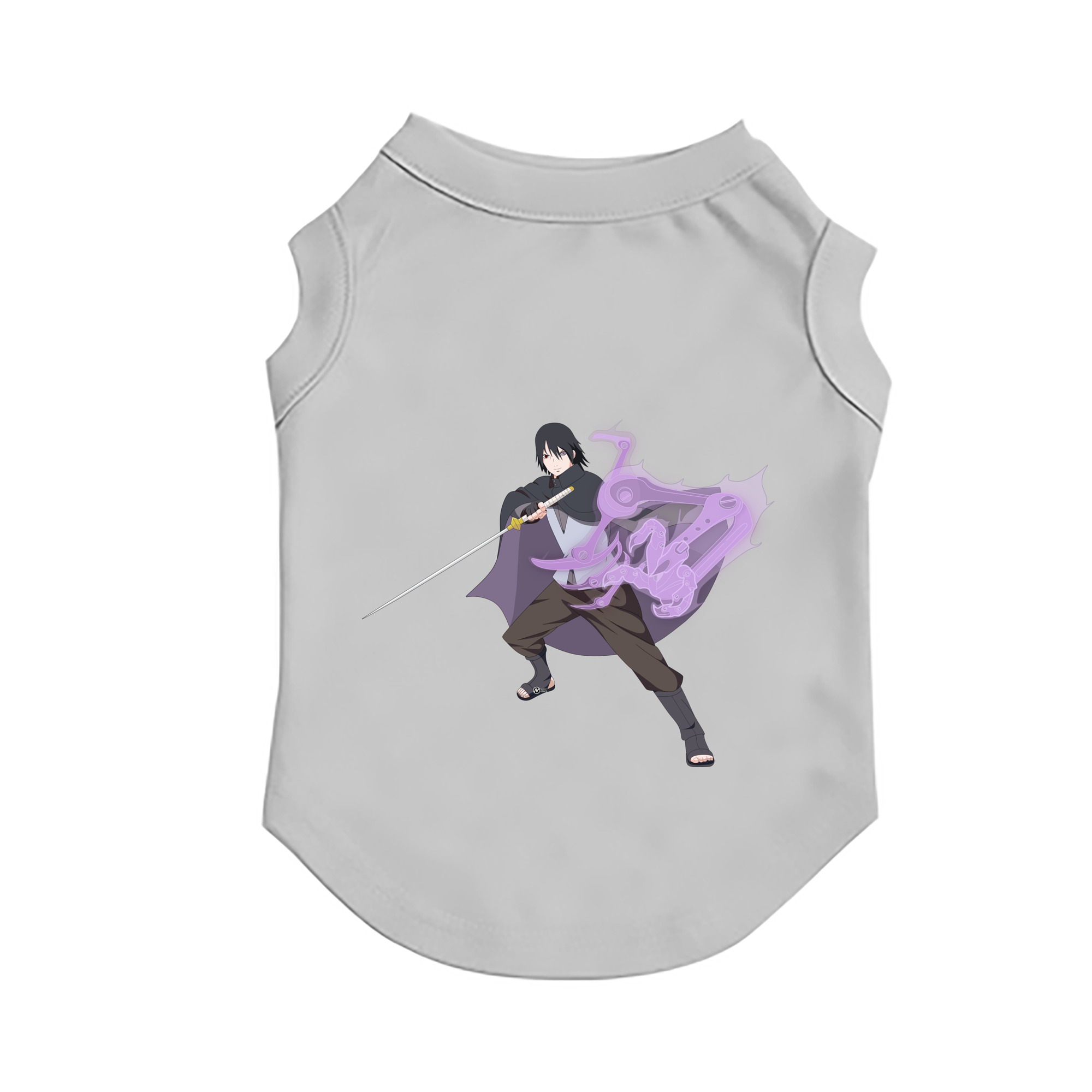 （画像用） NARUTO -ナルト- うちは サスケ Uchiha Sasuke ペット用ベスト