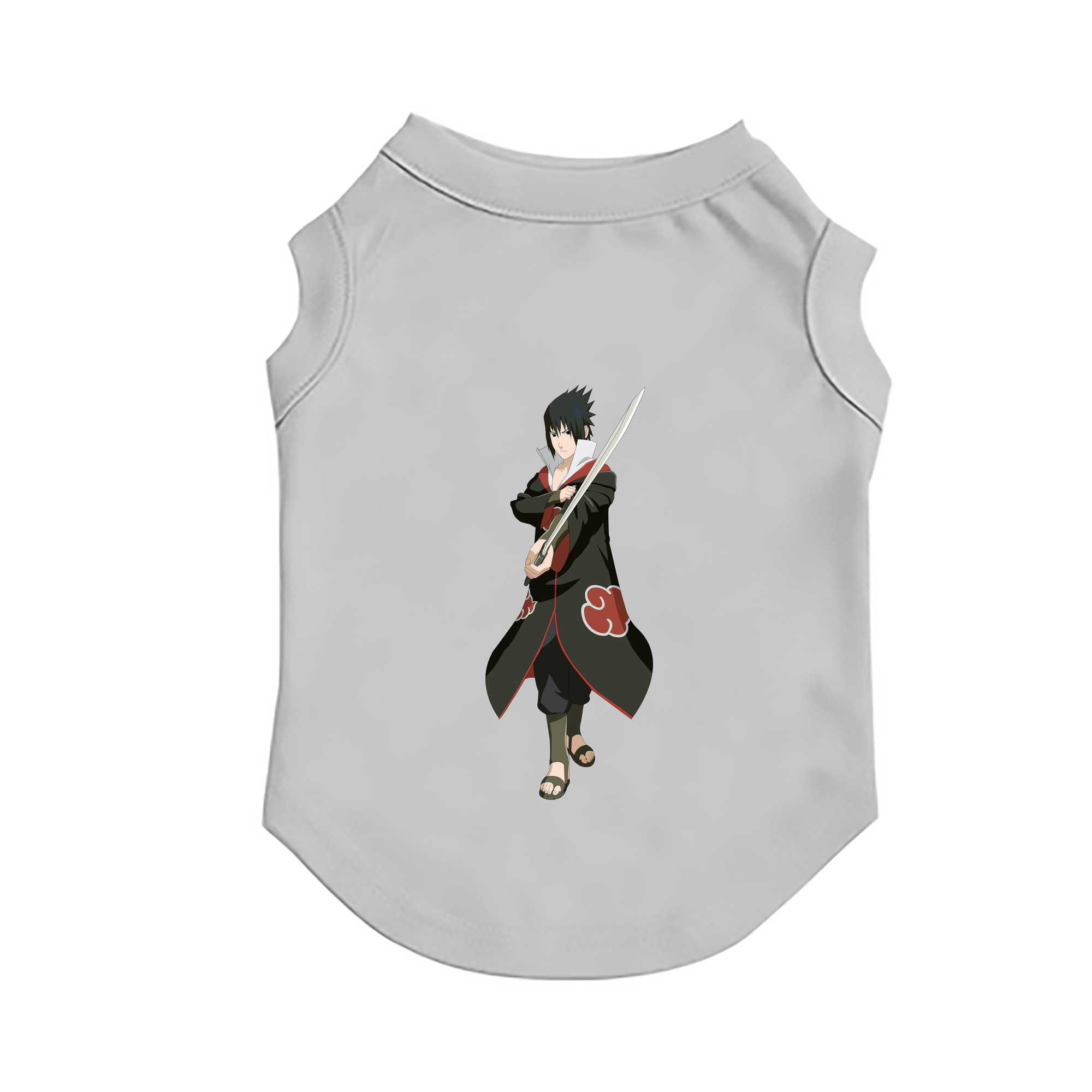 （画像用） NARUTO -ナルト- うちは サスケ Uchiha Sasuke ペット用ベスト