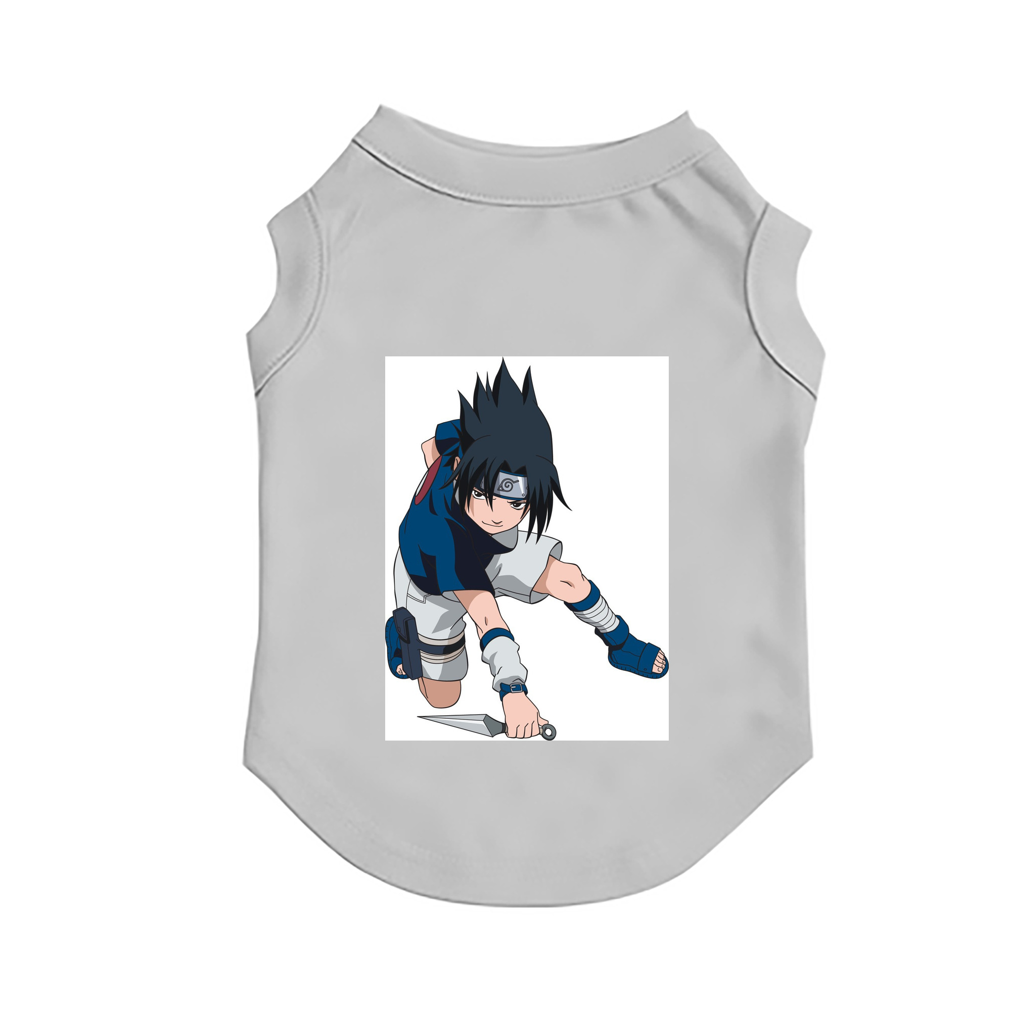 （画像用） NARUTO -ナルト- うちは サスケ Uchiha Sasuke ペット用ベスト