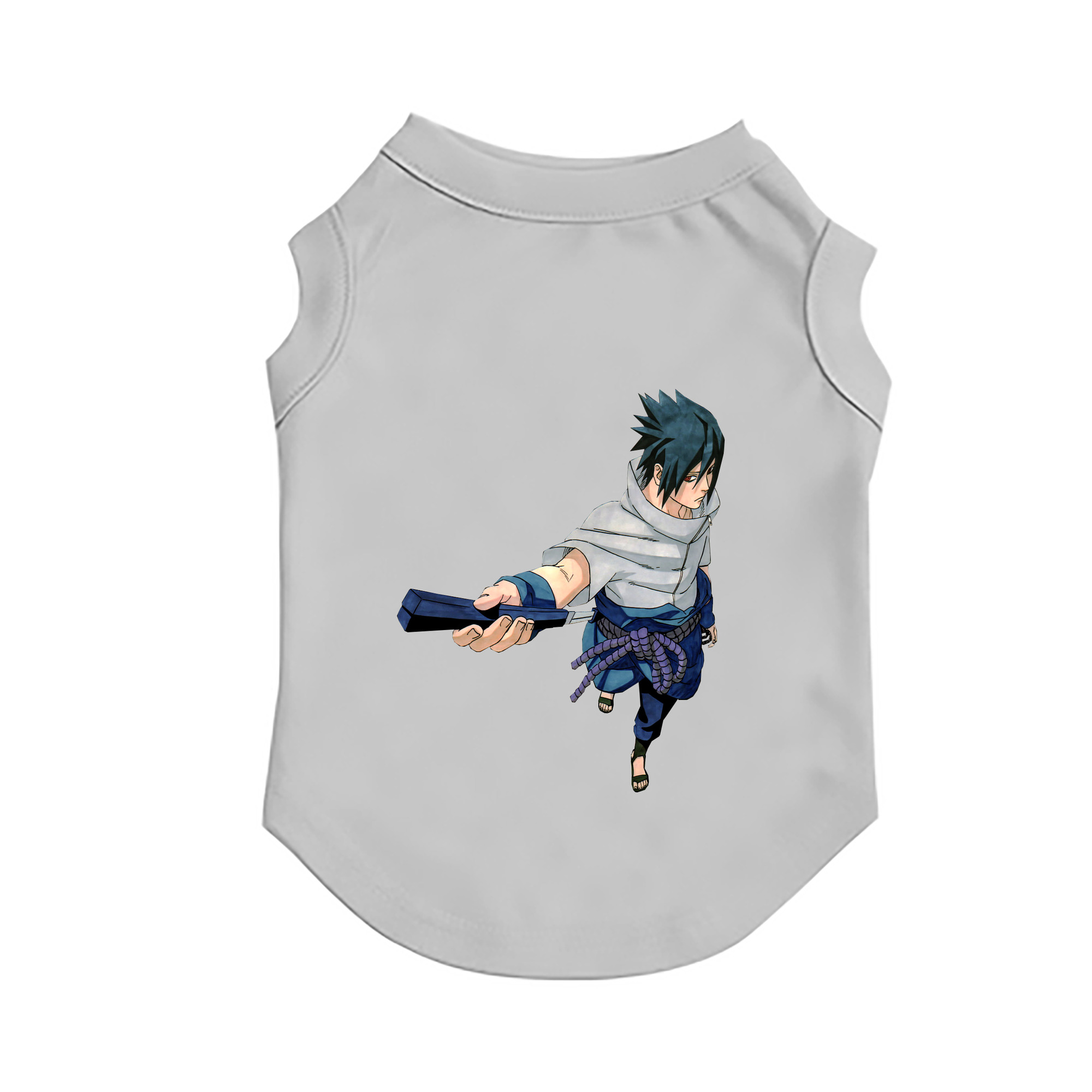 （画像用） NARUTO -ナルト- うちは サスケ Uchiha Sasuke ペット用ベスト