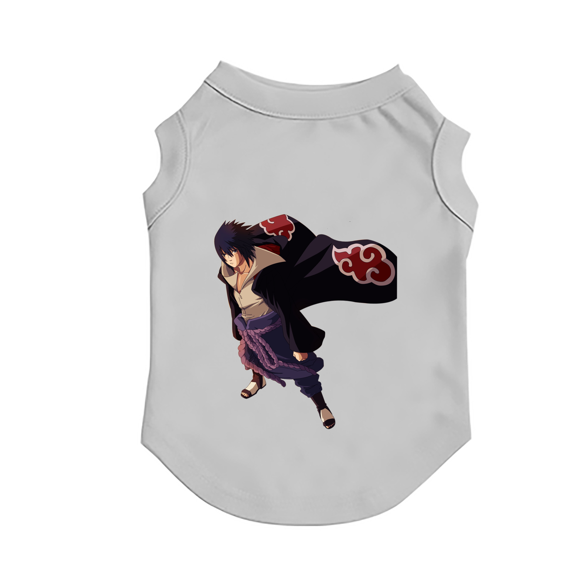 （画像用） NARUTO -ナルト- うちは サスケ Uchiha Sasuke ペット用ベスト