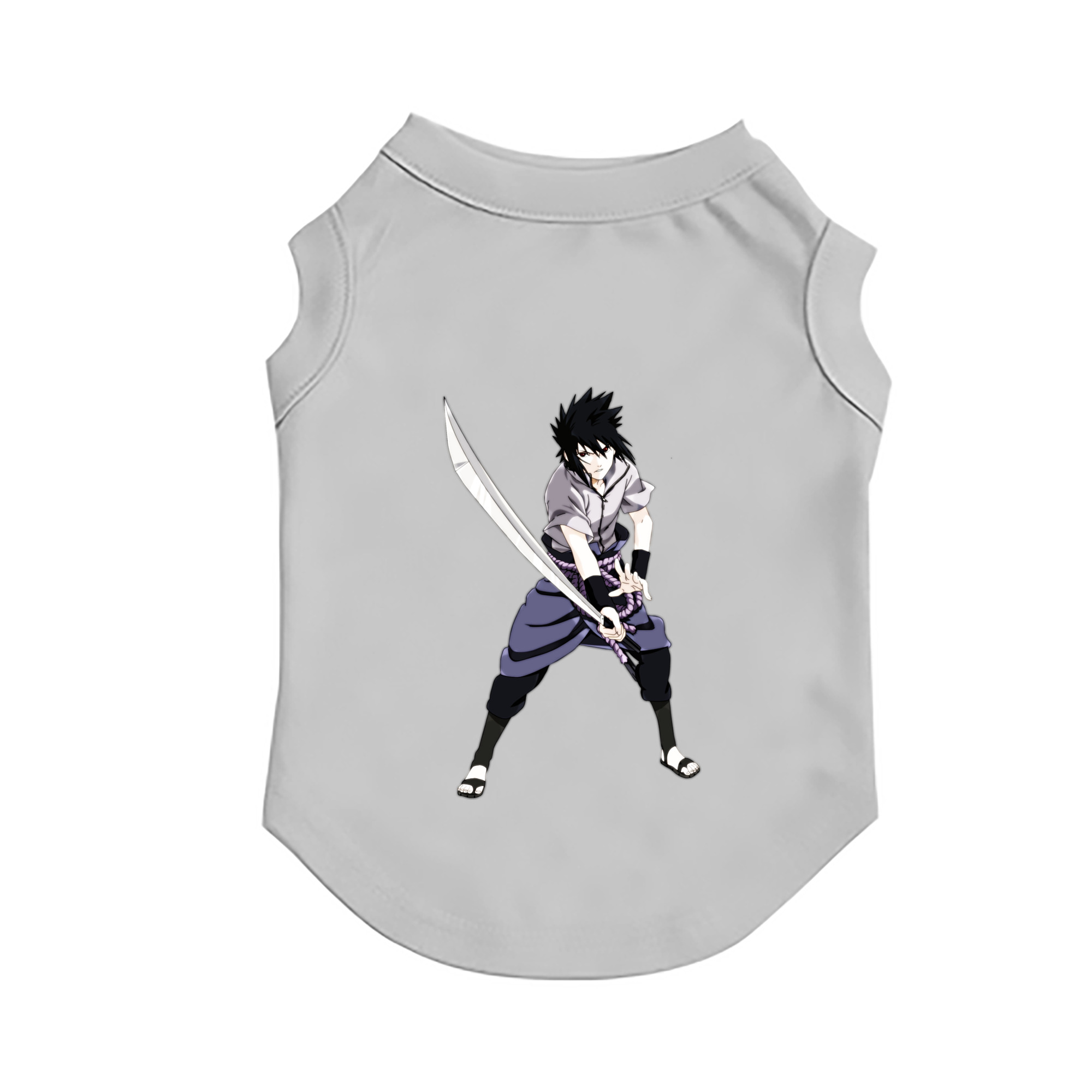 （画像用） NARUTO -ナルト- うちは サスケ Uchiha Sasuke ペット用ベスト