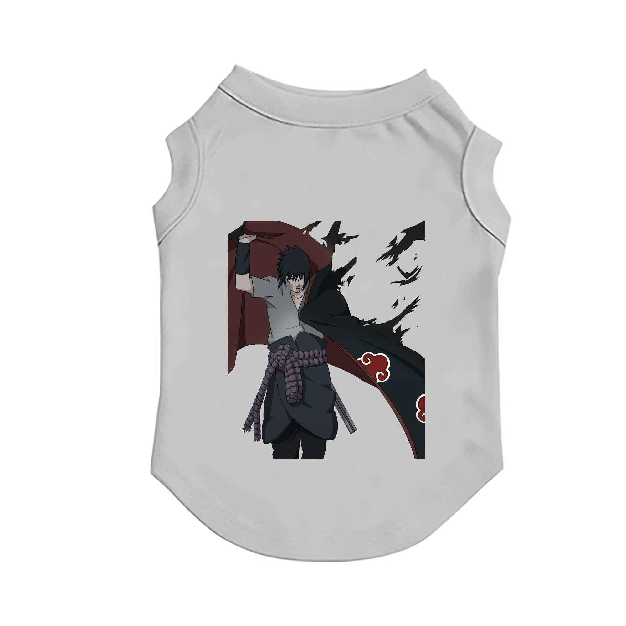 （画像用） NARUTO -ナルト- うちは サスケ Uchiha Sasuke ペット用ベスト